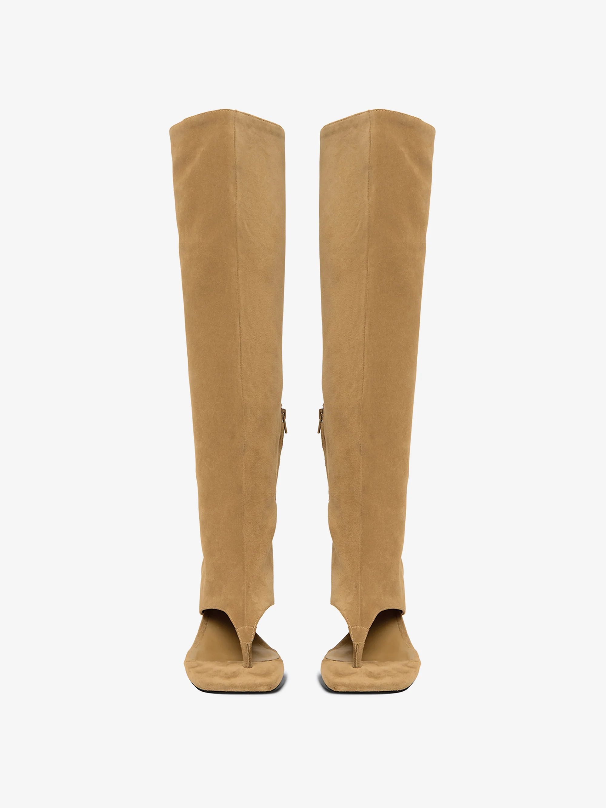 ALIA CUTOUT BOOT - OLIVE OIL SUEDE - Image 3