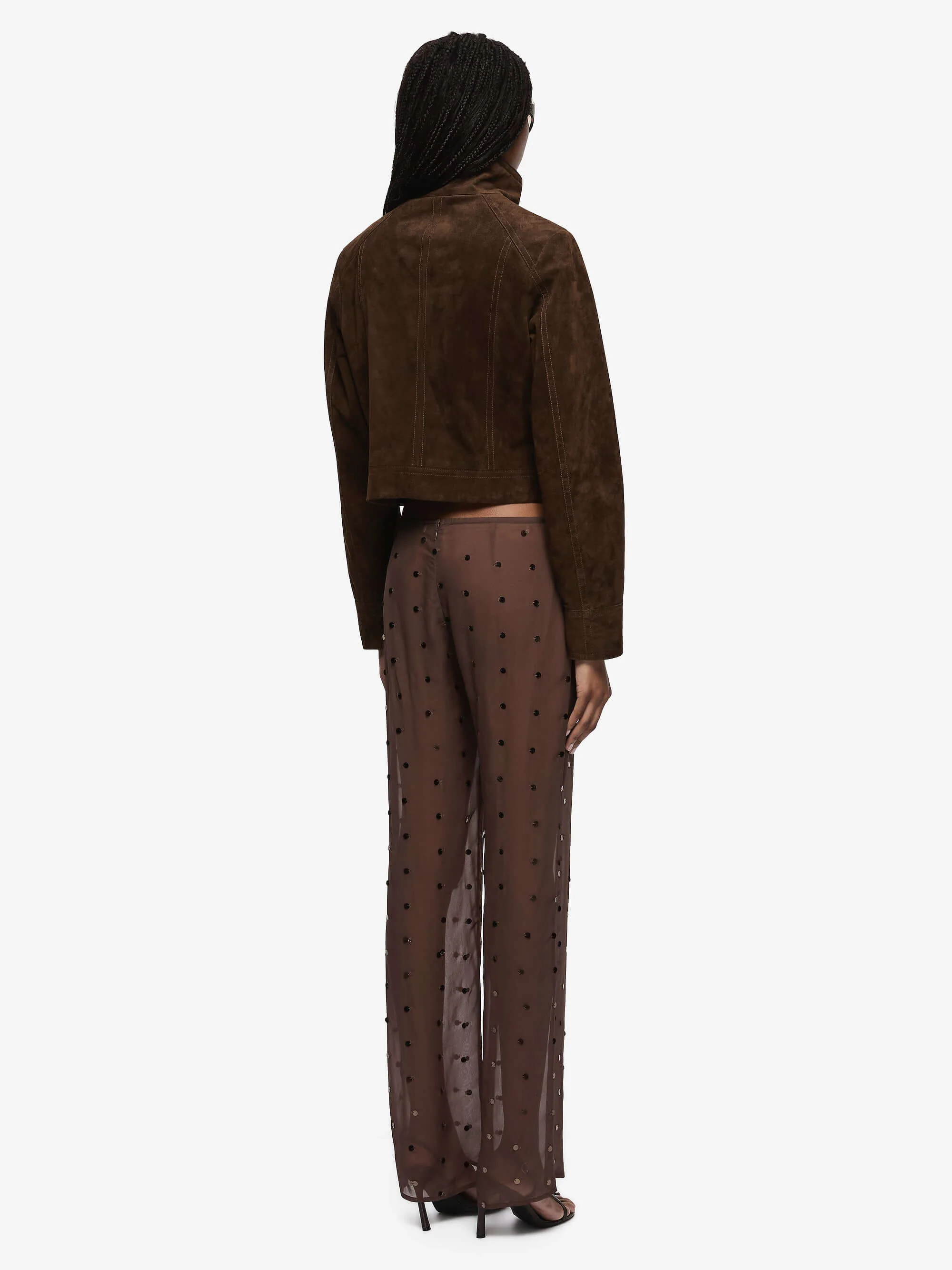 ARIELLE PANT - MILK CHOCOLATE - Image 4