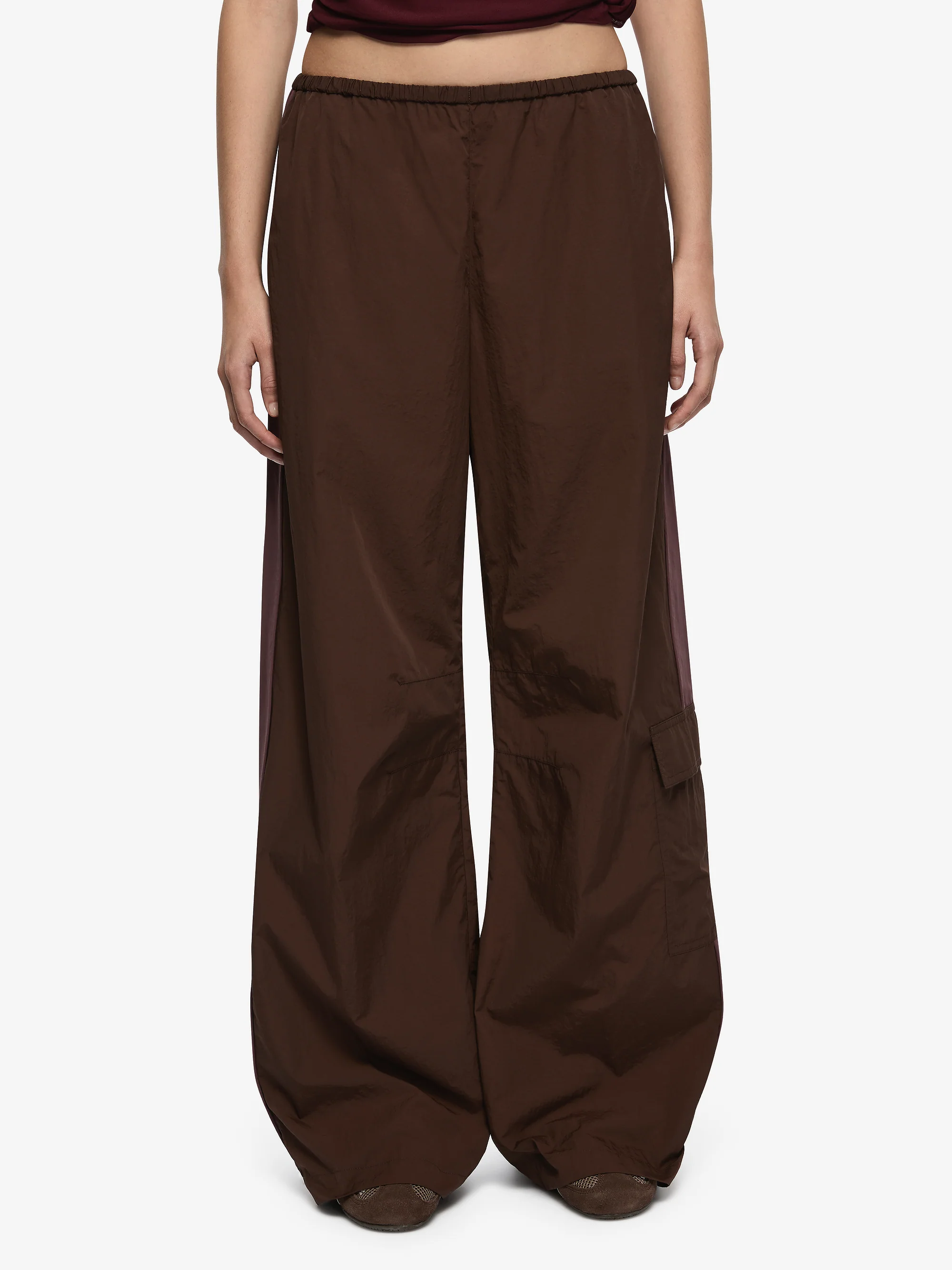 ATIRA PANT - CHOC/PLUM - Image 2