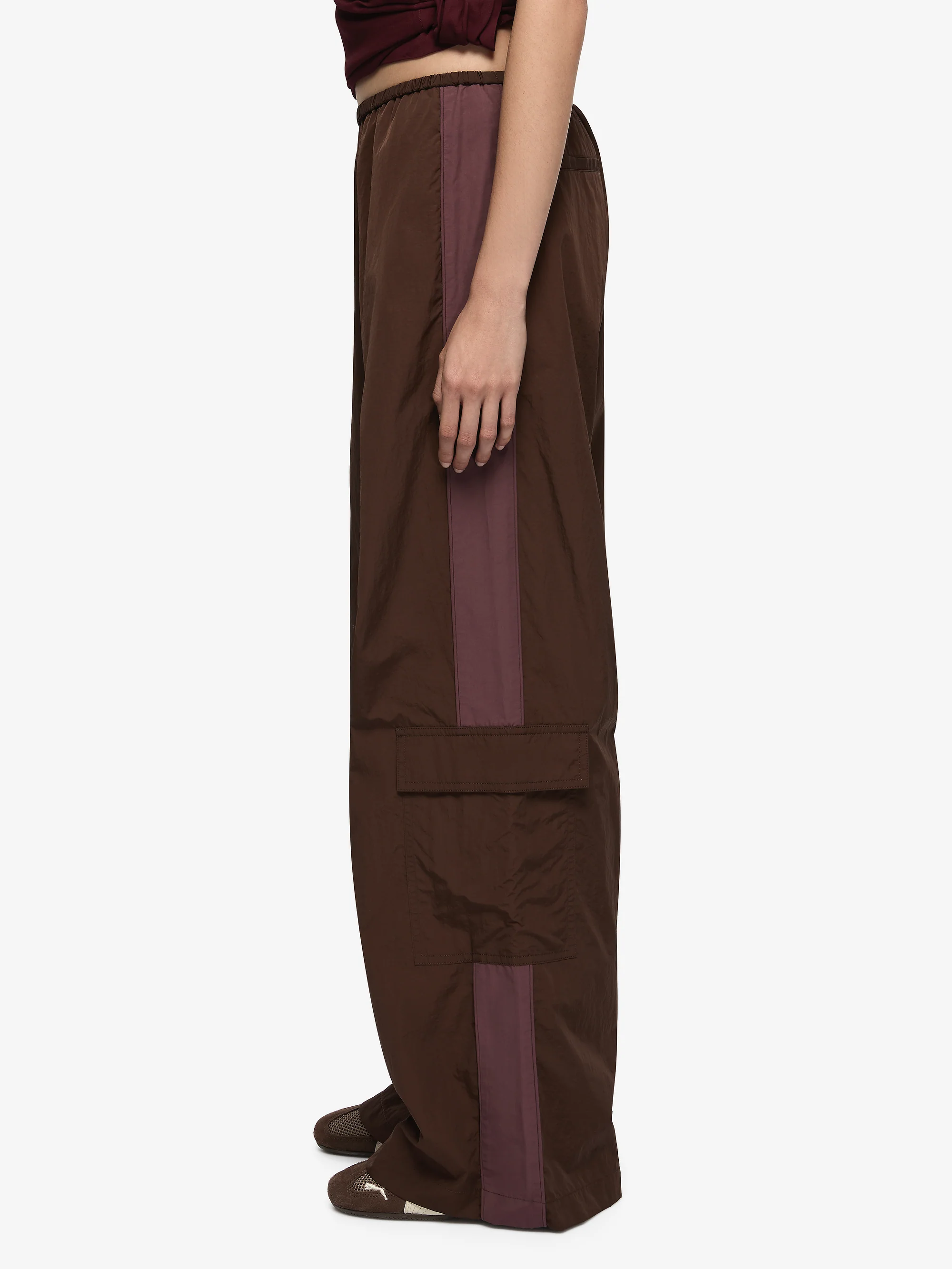 ATIRA PANT - CHOC/PLUM - Image 3