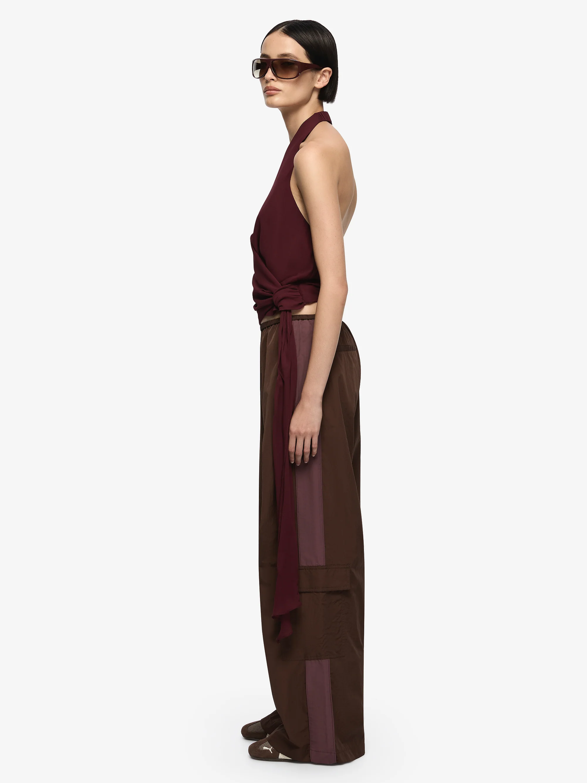 ATIRA PANT - CHOC/PLUM - Image 4