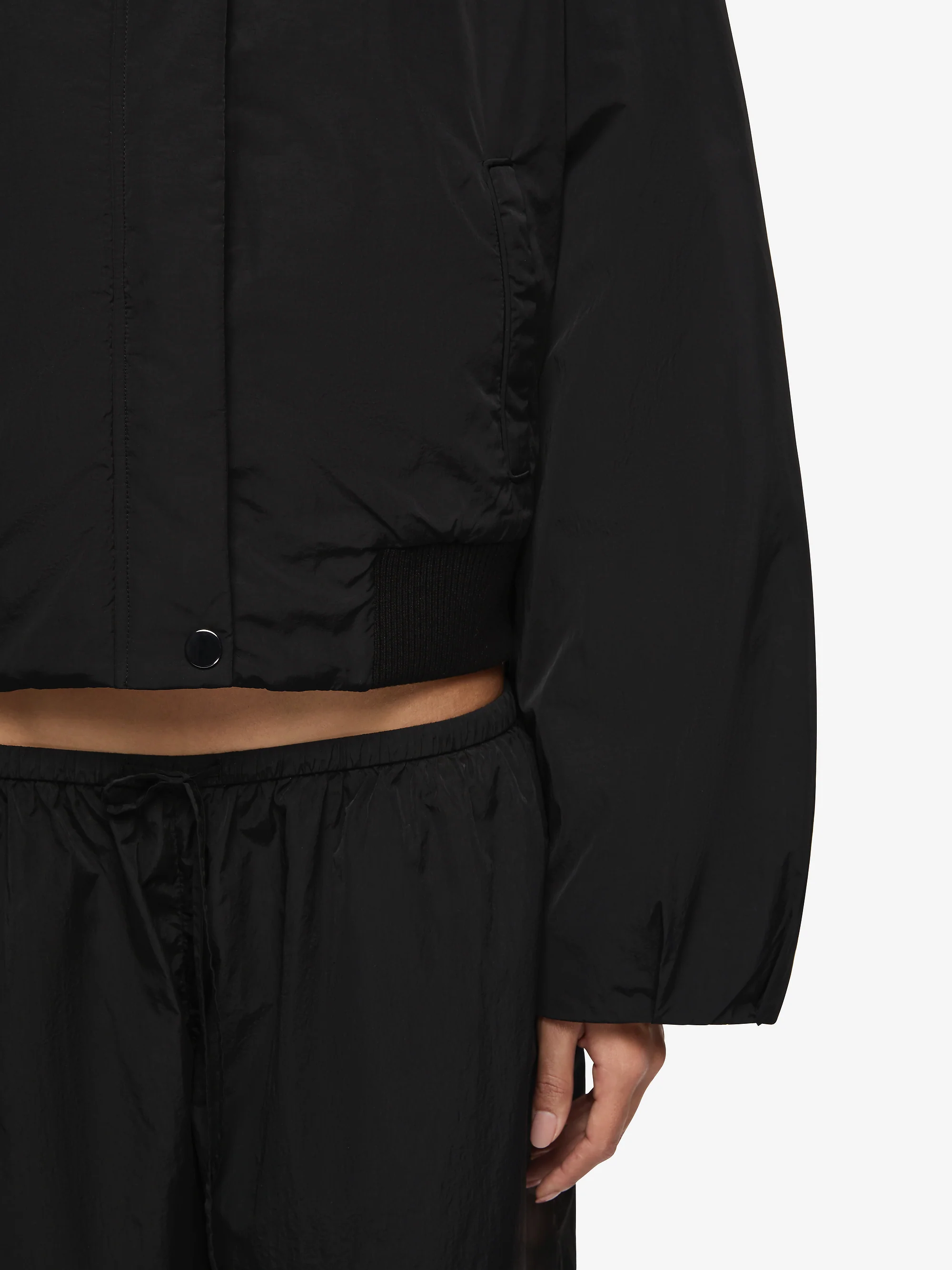 BASTIEN BOMBER JACKET - BLACK - Image 3