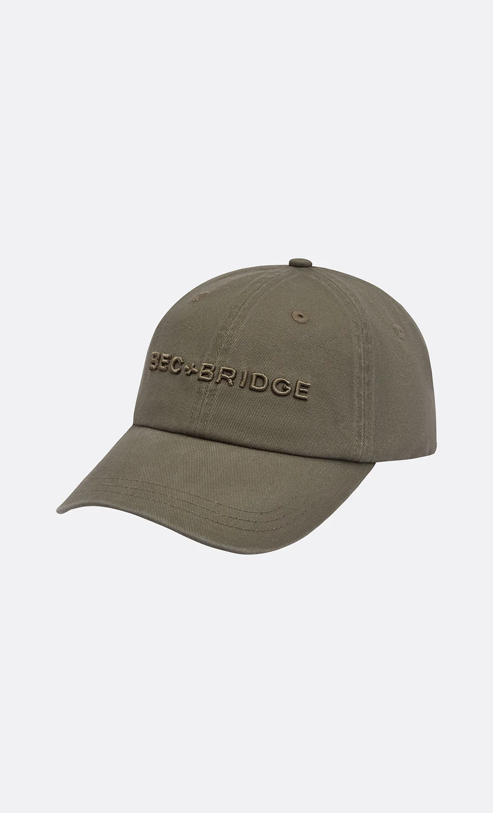 BEC + BRIDGE 3D EMBROIDERY CAP - KHAKI - Image 2