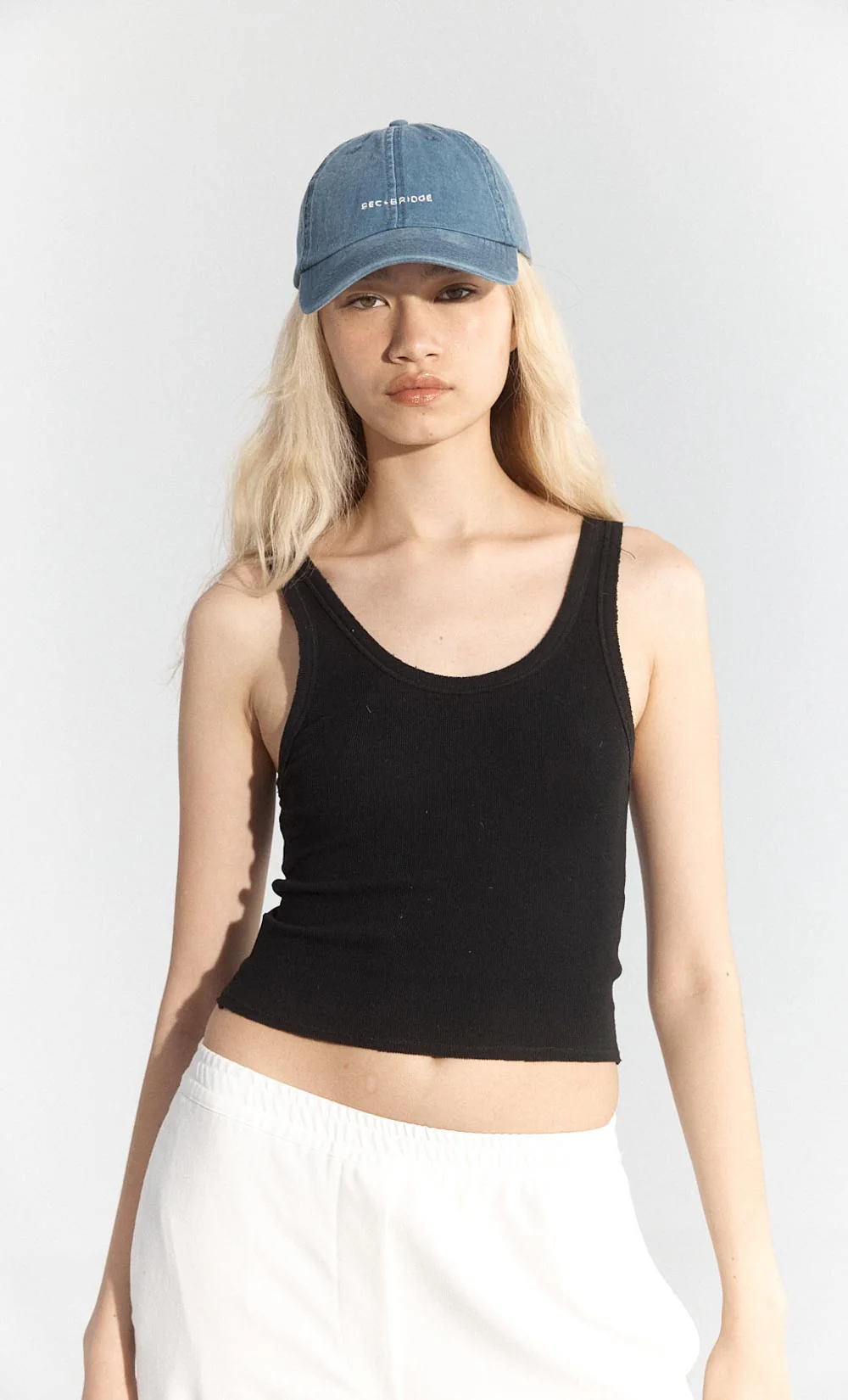 BEC + BRIDGE CAP - DENIM/IVORY - Image 4