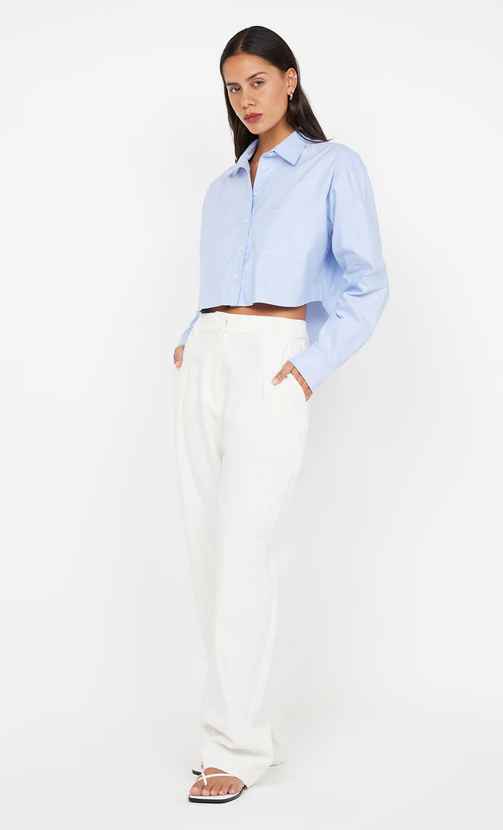 VERA SHIRT - CHAMBRAY BLUE - Image 3