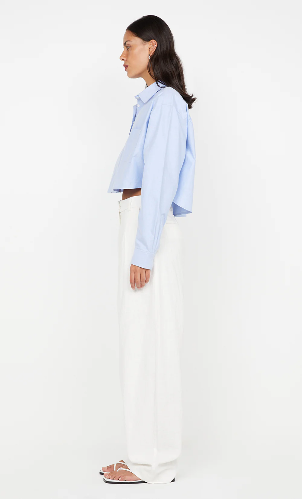 VERA SHIRT - CHAMBRAY BLUE - Image 4