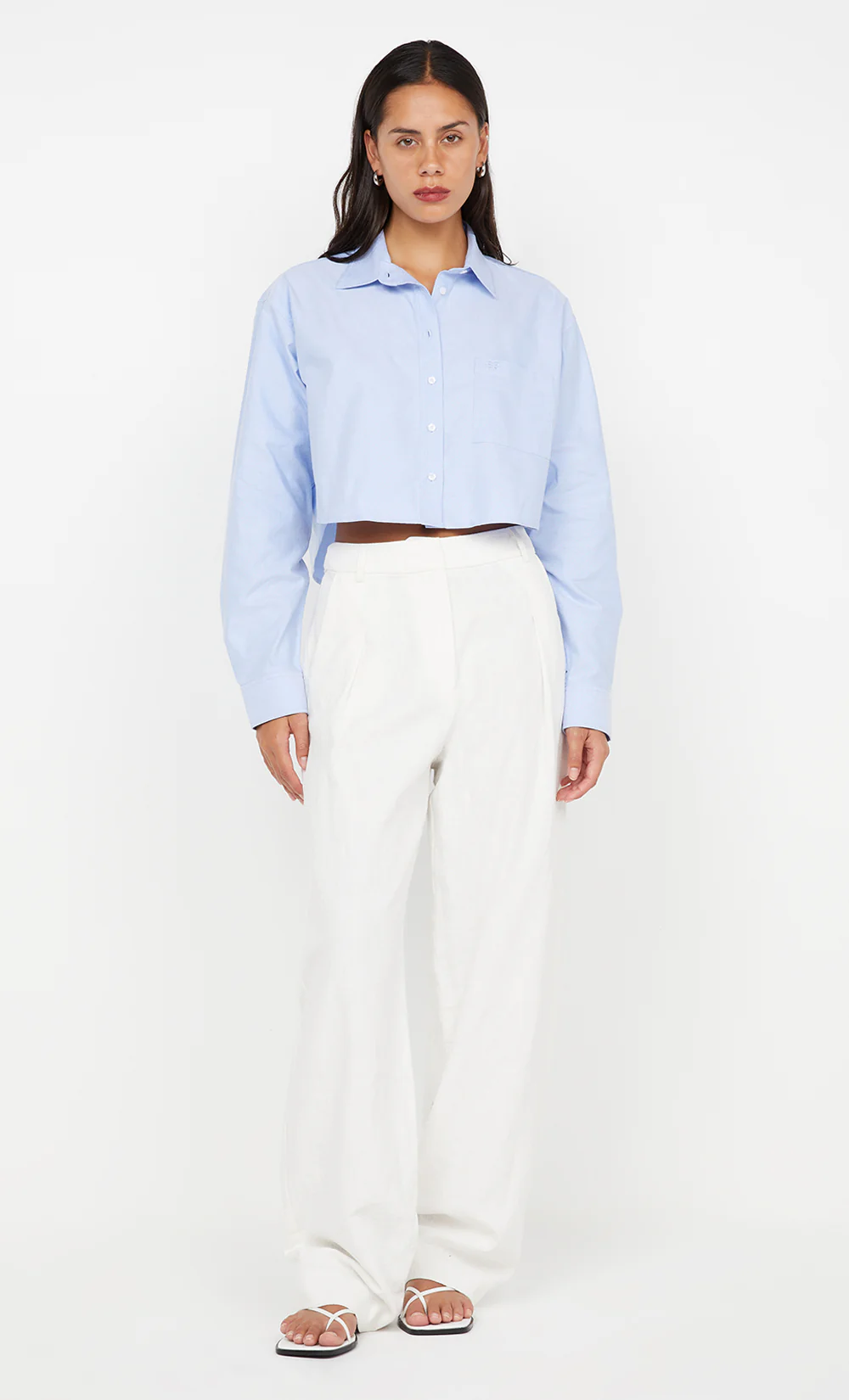 VERA SHIRT - CHAMBRAY BLUE - Image 6