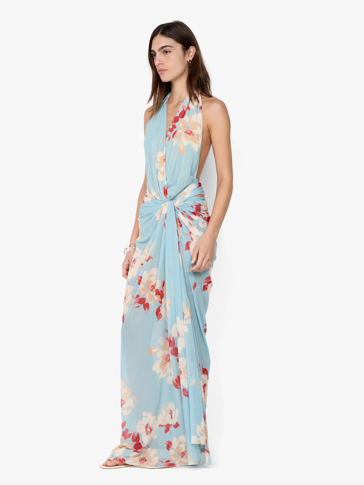 CALLIOPE DRAPE MAXI DRESS - SONARA FLORAL - Image 4