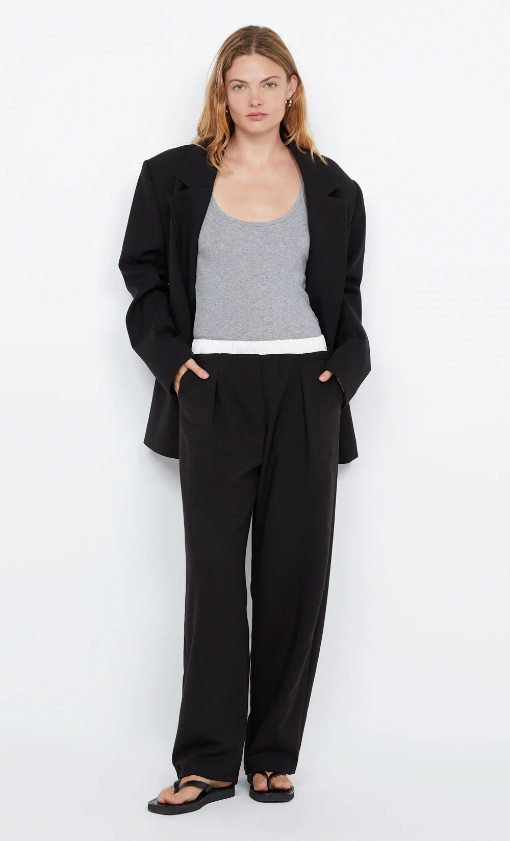 CARLSON BLAZER  - BLACK