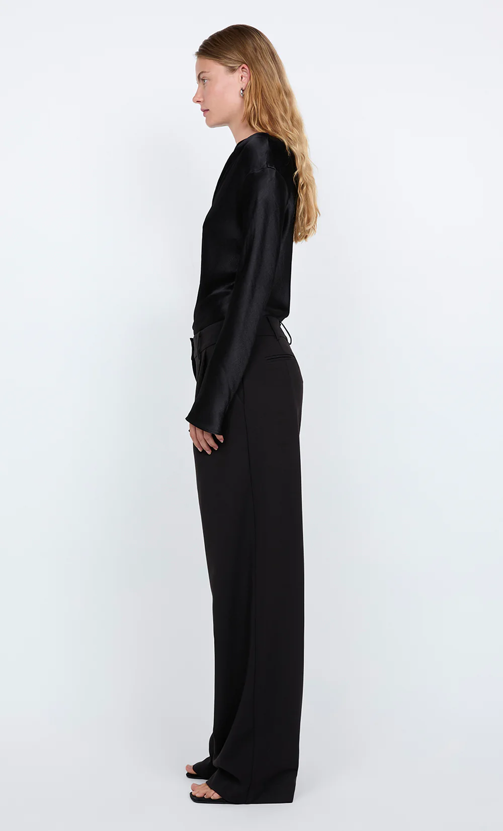 CARMELA ASYM TOP - BLACK - Image 3