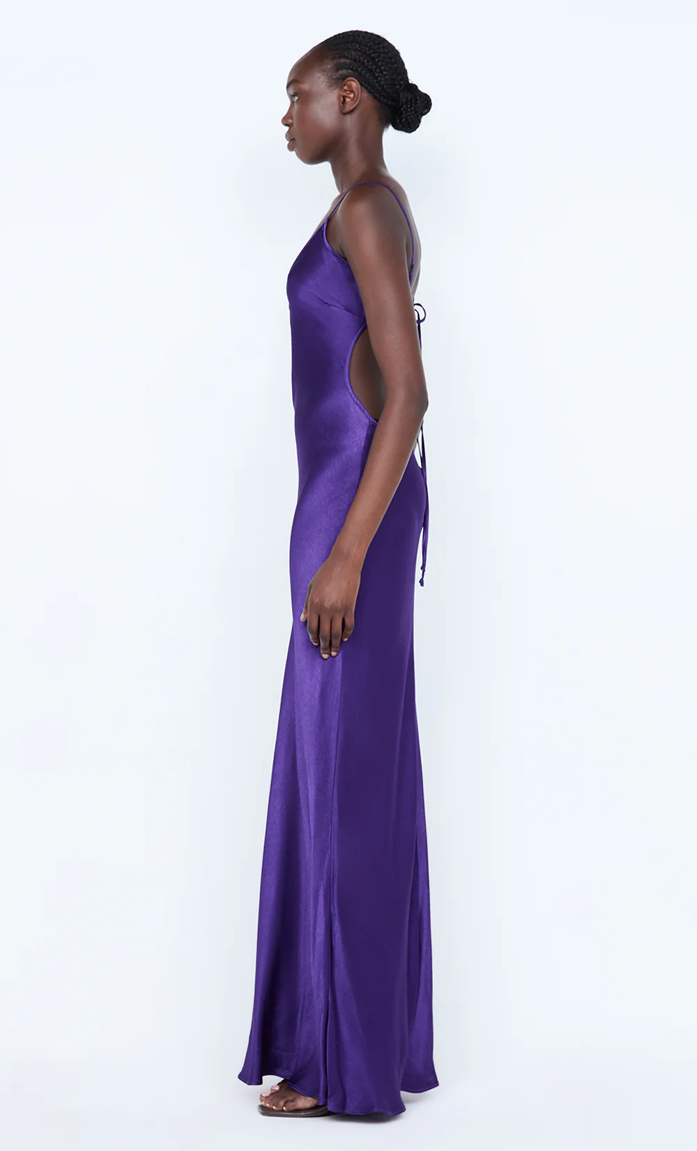 CEDAR CITY MAXI DRESS - DEEP PURPLE - Image 4
