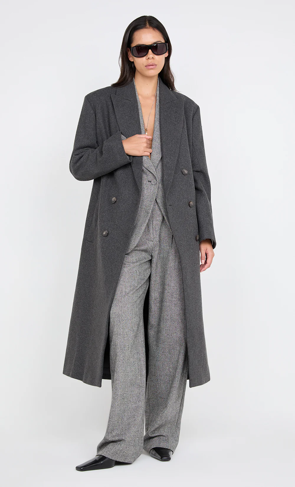 CELYN COAT - CHARCOAL - Image 5