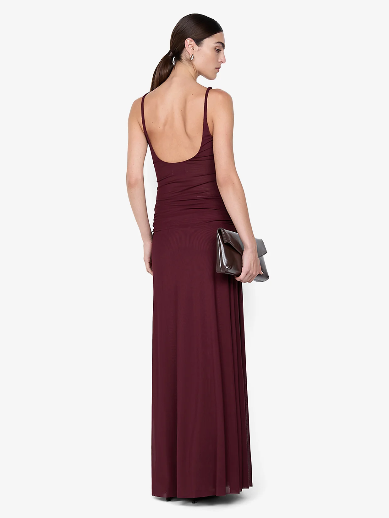 CITRINA MAXI DRESS - PLUM - Image 4