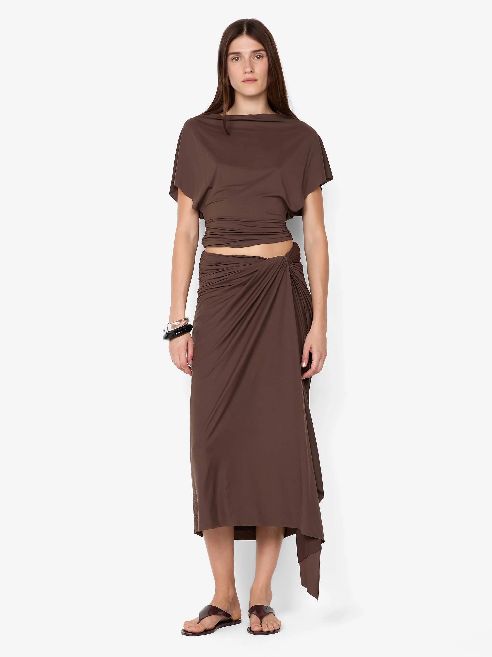 CLEMENTINE BATWING TOP - MILK CHOCOLATE