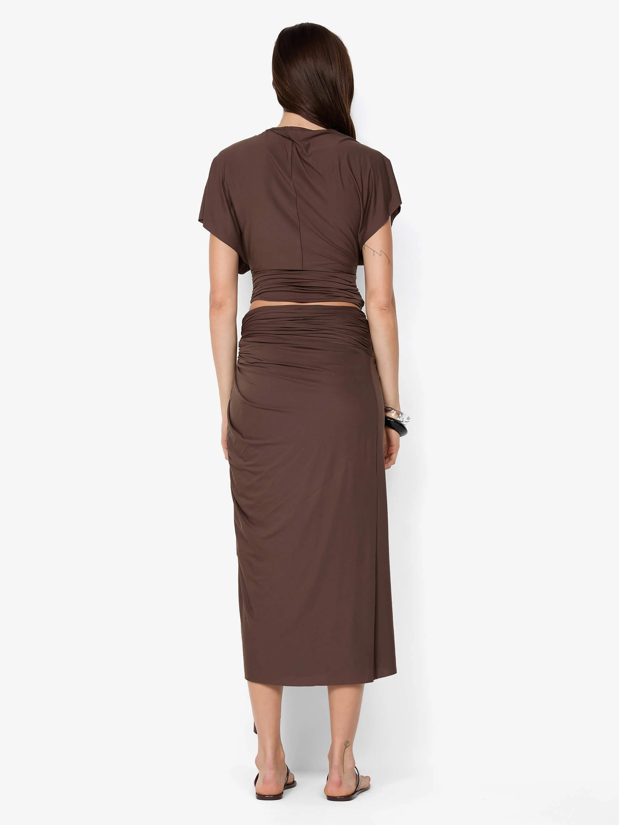CLEMENTINE BATWING TOP - MILK CHOCOLATE - Image 4