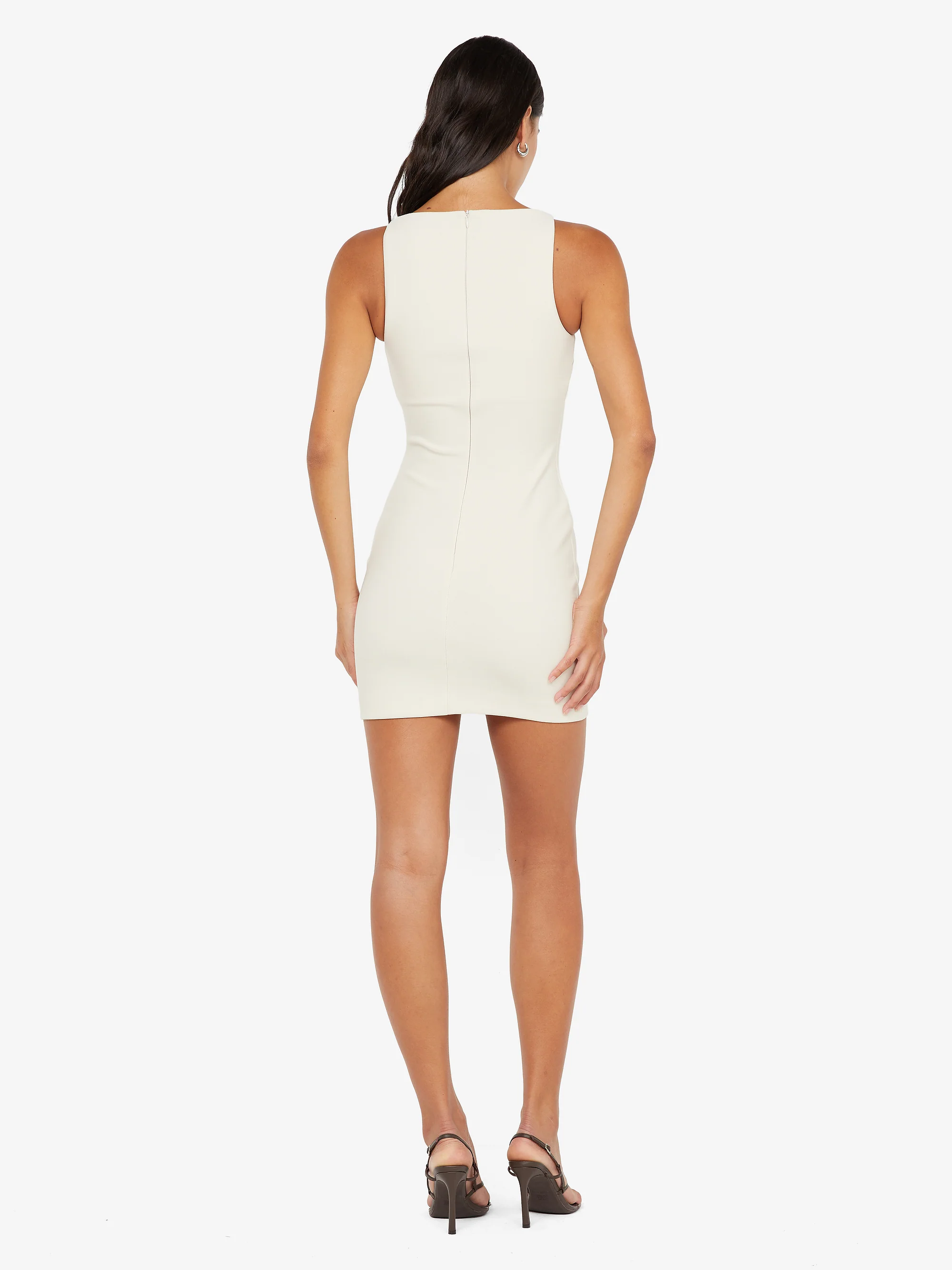 CLOVER MINI DRESS - VANILLA BEAN - Image 4