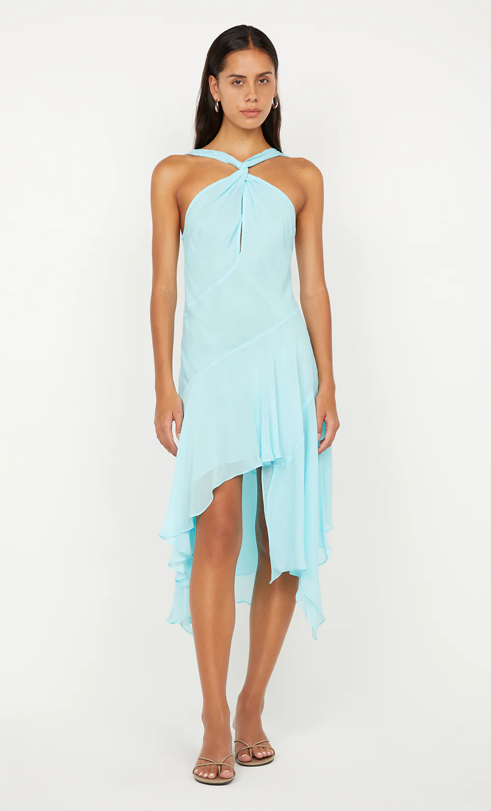 DANKA MIDI DRESS - TURQUOISE