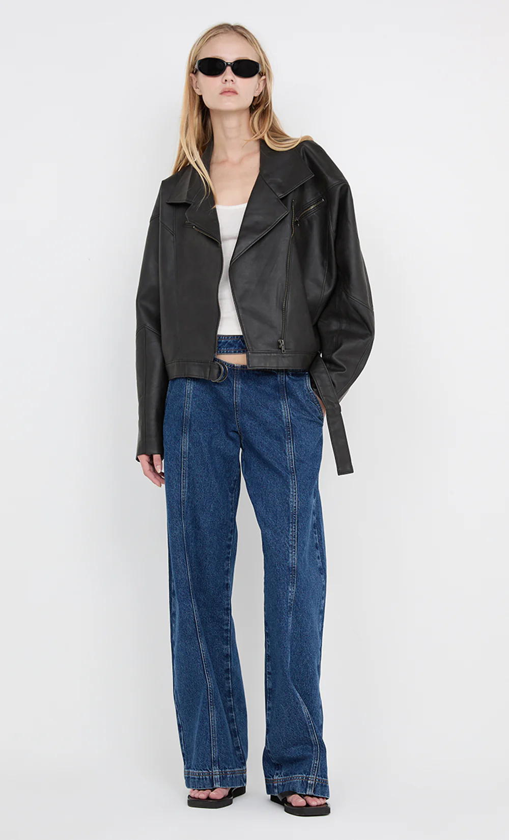 DAVIE BOMBER - WASHED BLACK
