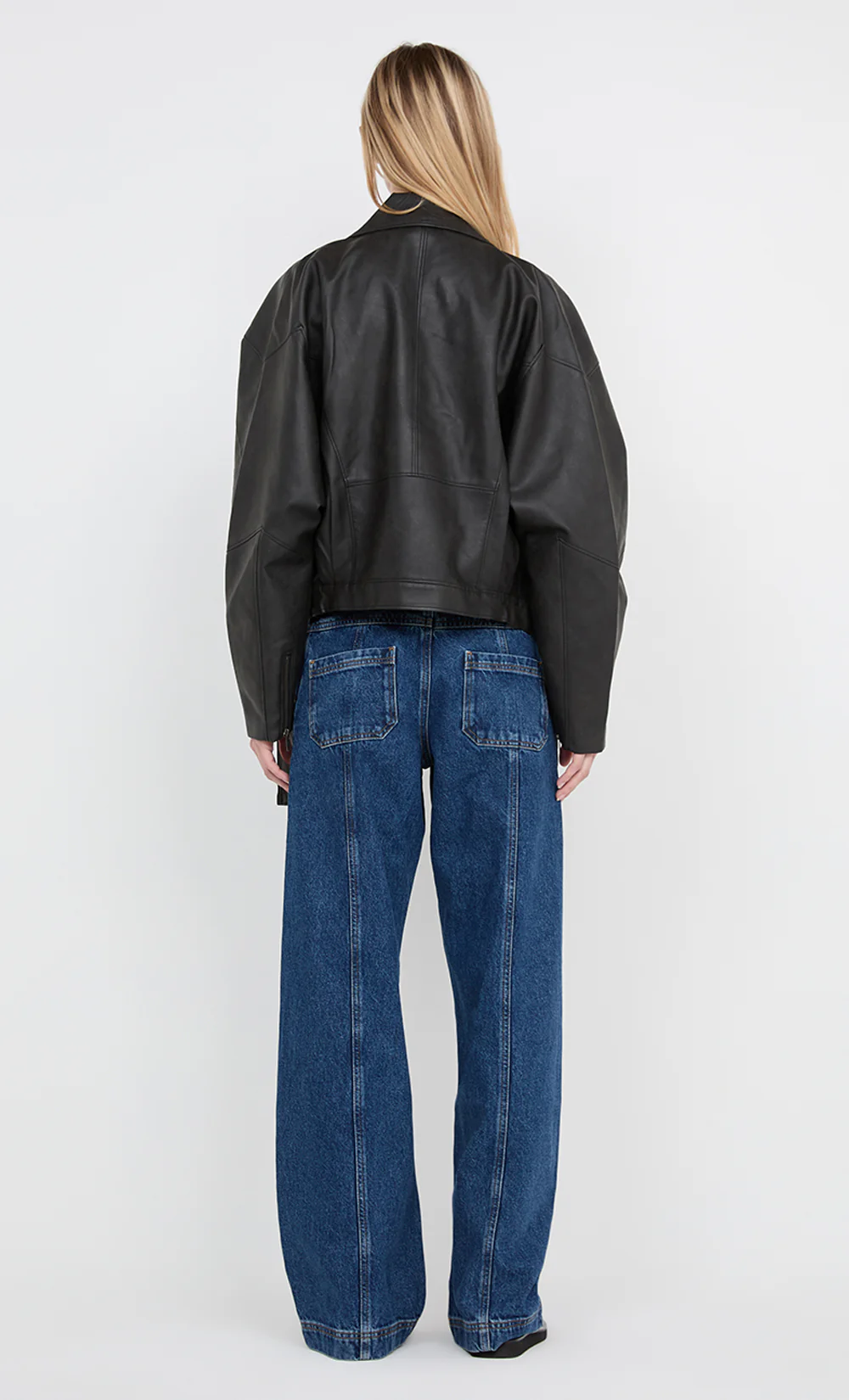 DAVIE BOMBER - WASHED BLACK - Image 8