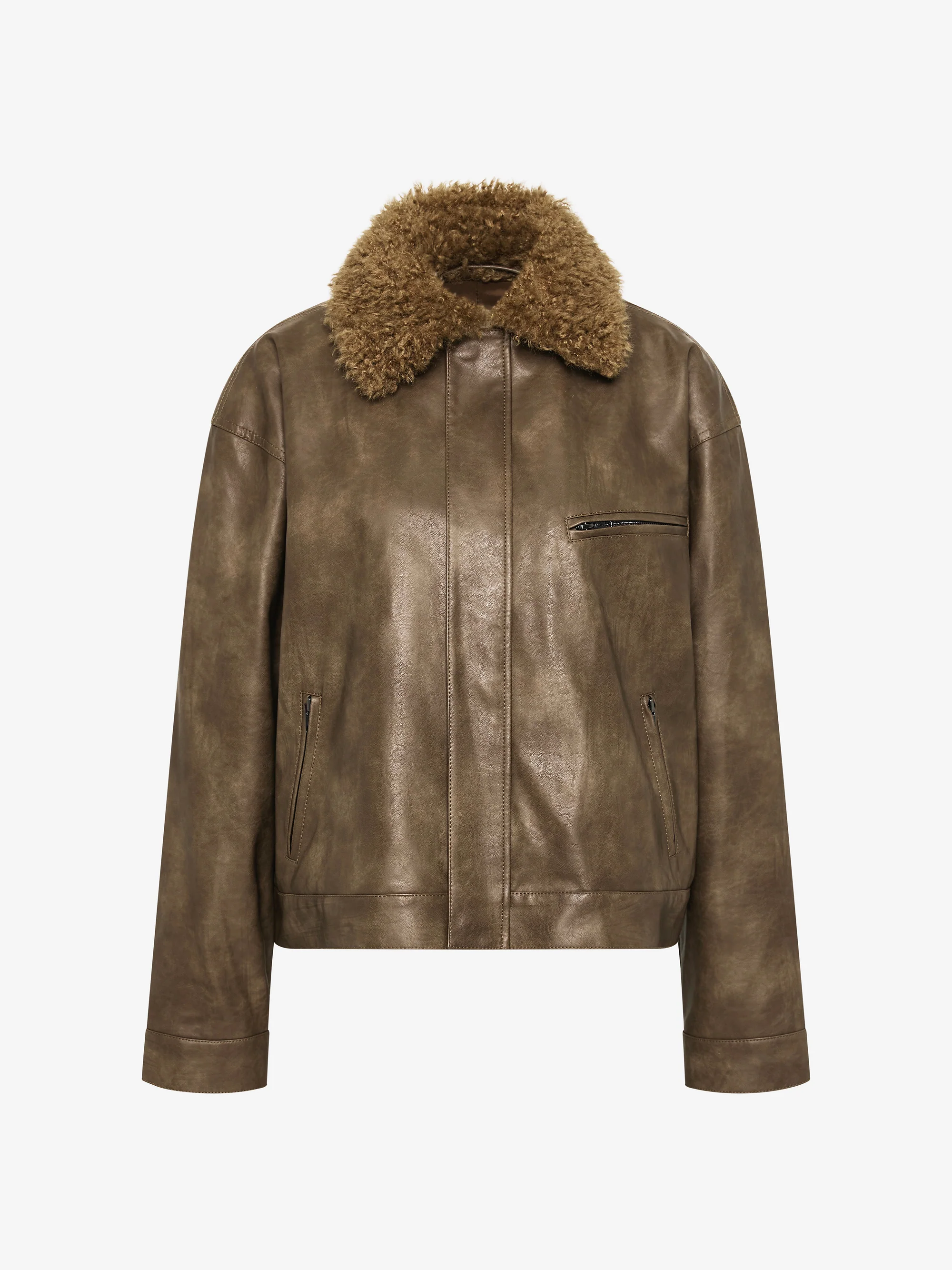 DAWSON BOMBER - OLIVE - Image 6