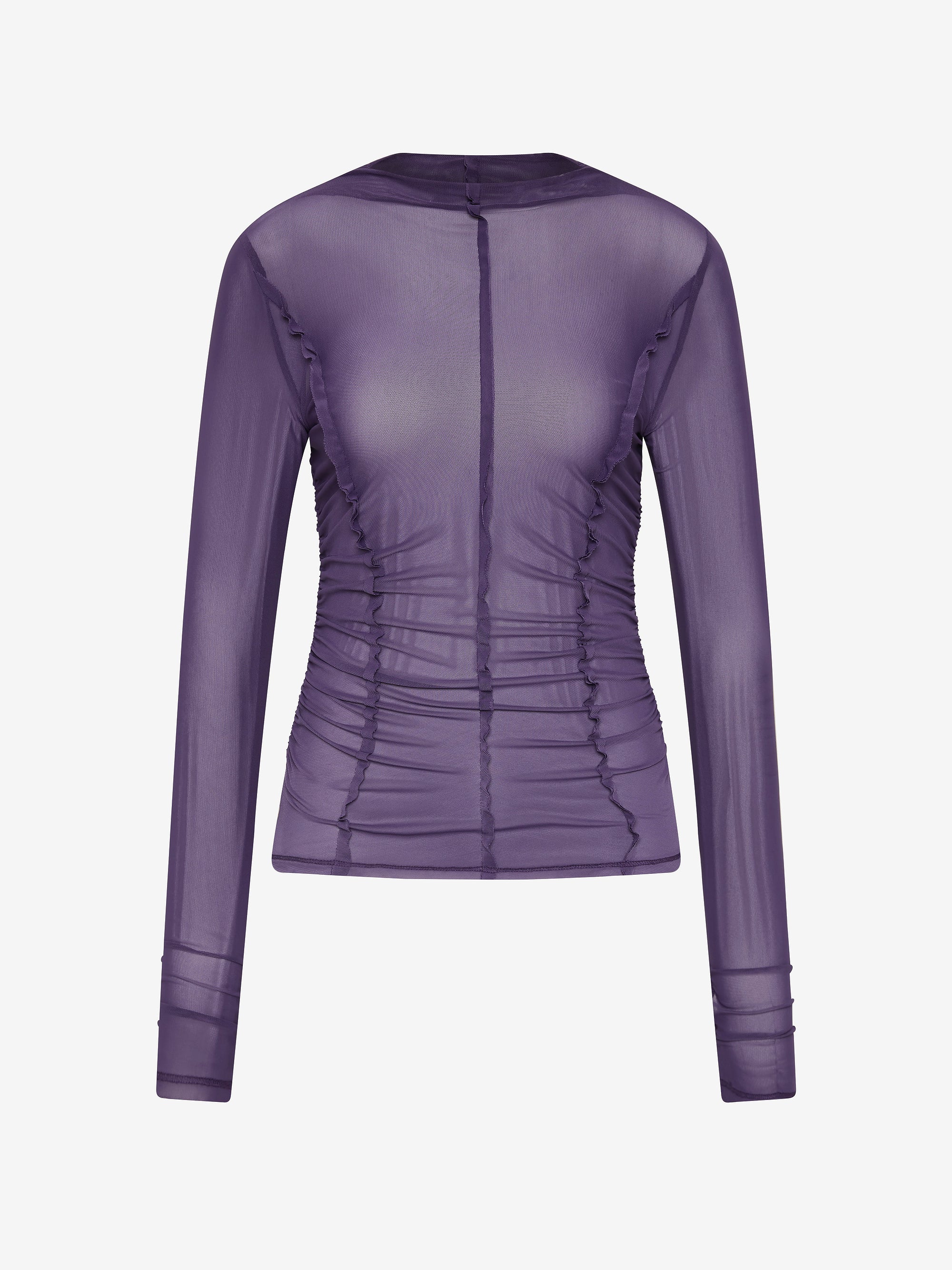 DELILA LONG SLEEVE TOP - AMETHYST - Image 5