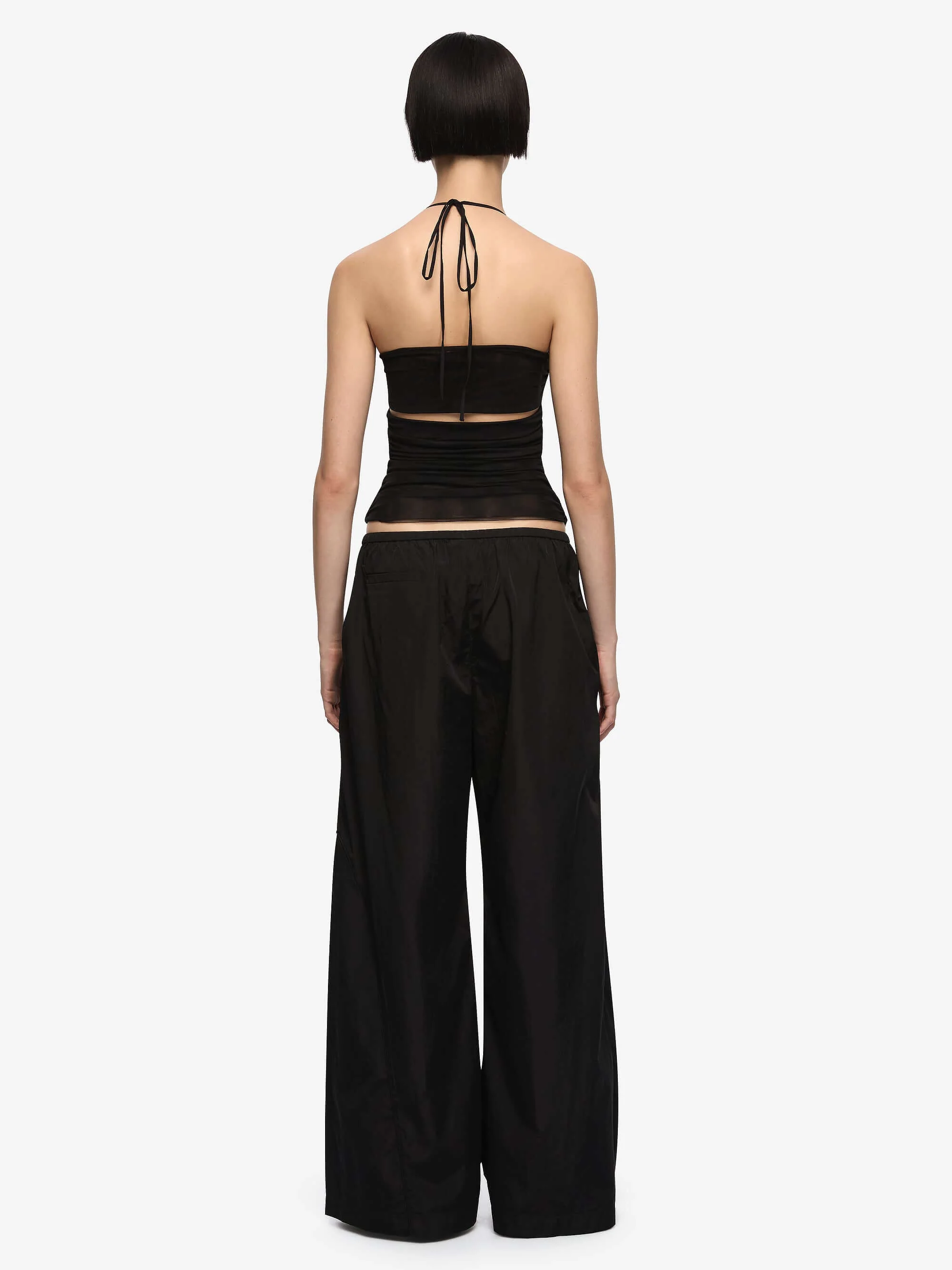 DELILA SPIRAL TOP - BLACK - Image 5