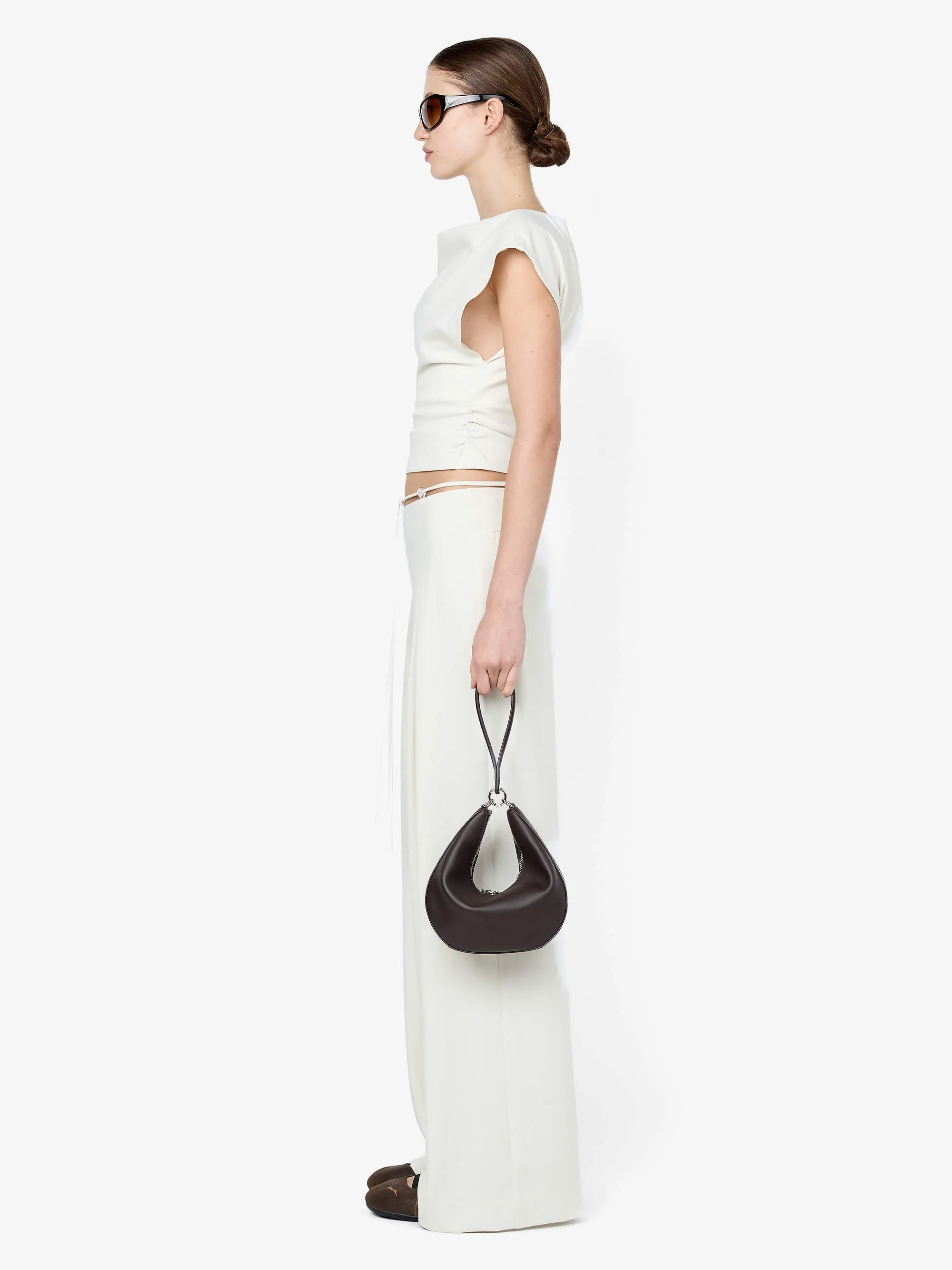 DEVYN COWL TOP - CREAM - Image 4