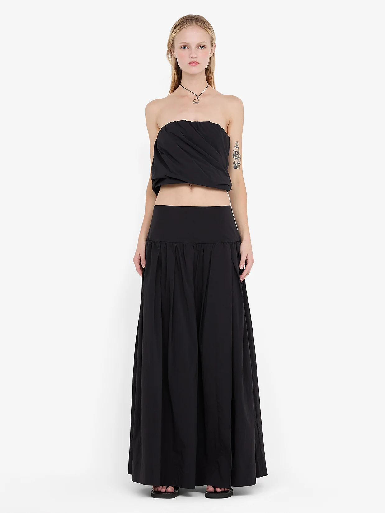 DANTE BUBBLE TOP - BLACK - Image 2