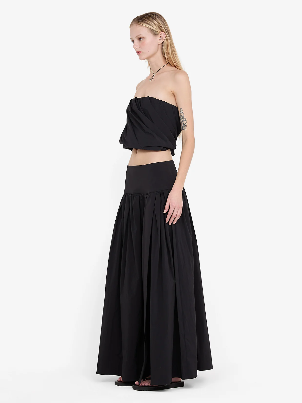DANTE BUBBLE TOP - BLACK - Image 3