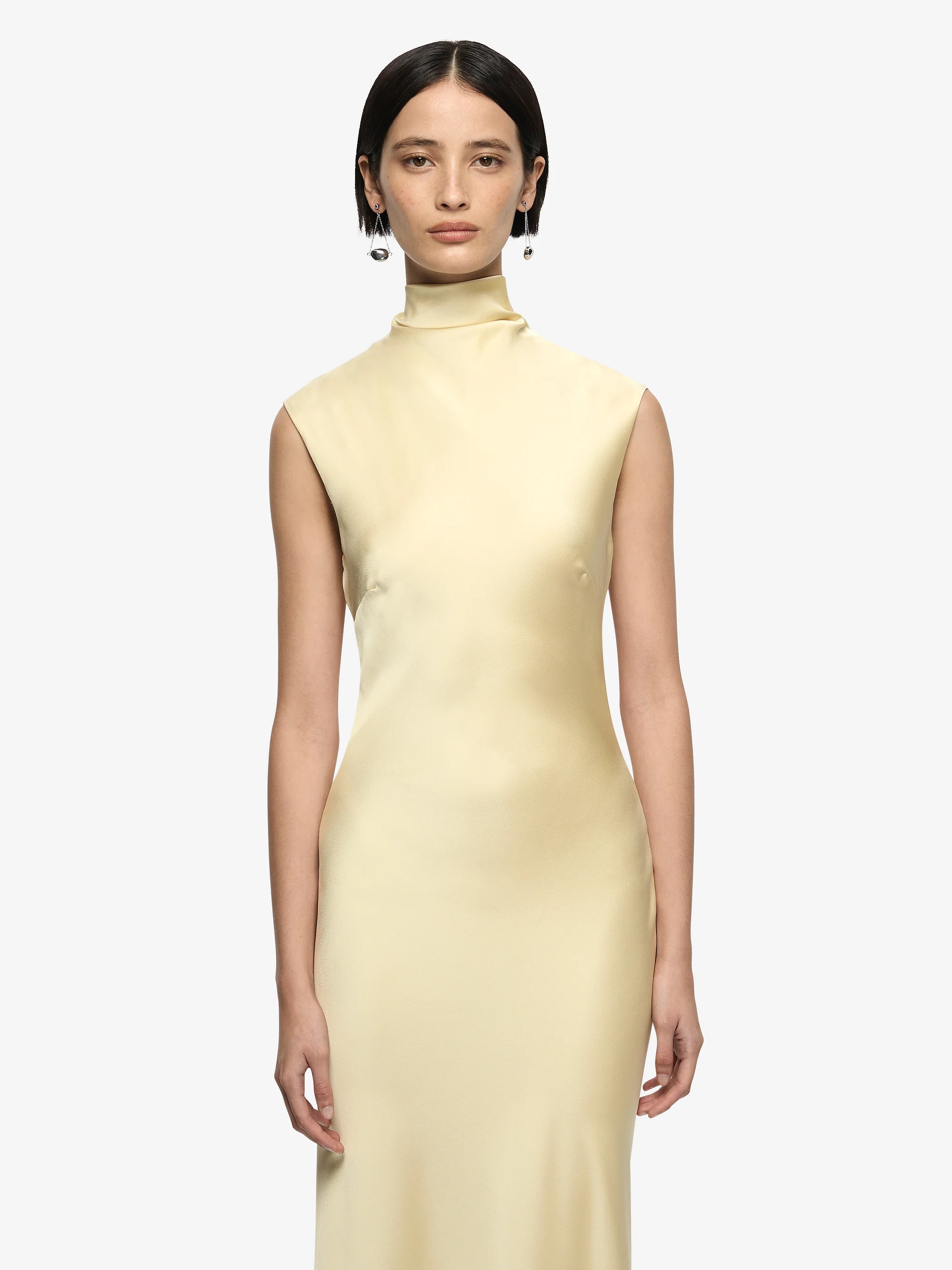 ELIAS MAXI DRESS - BUTTER - Image 3