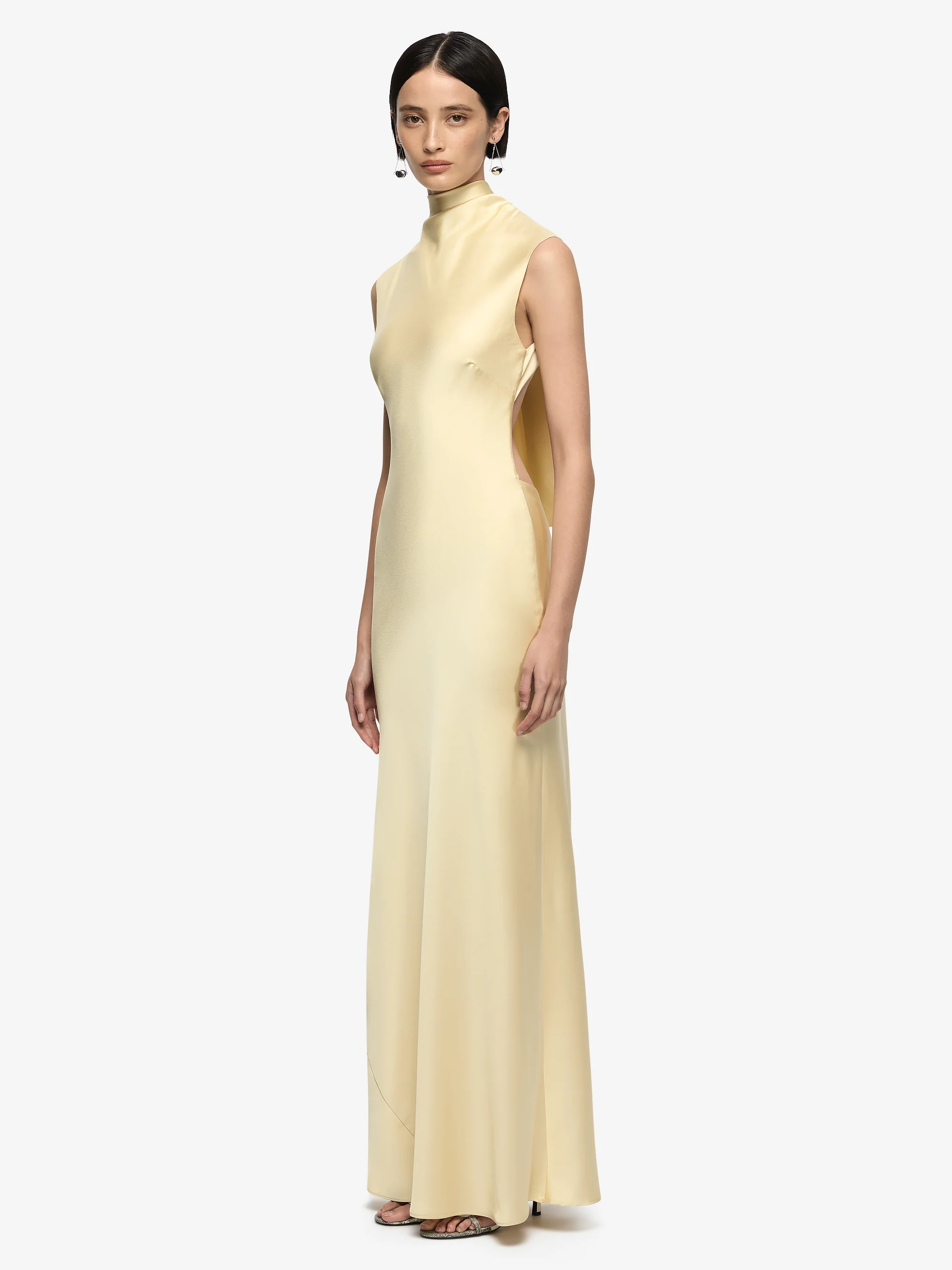 ELIAS MAXI DRESS - BUTTER - Image 4