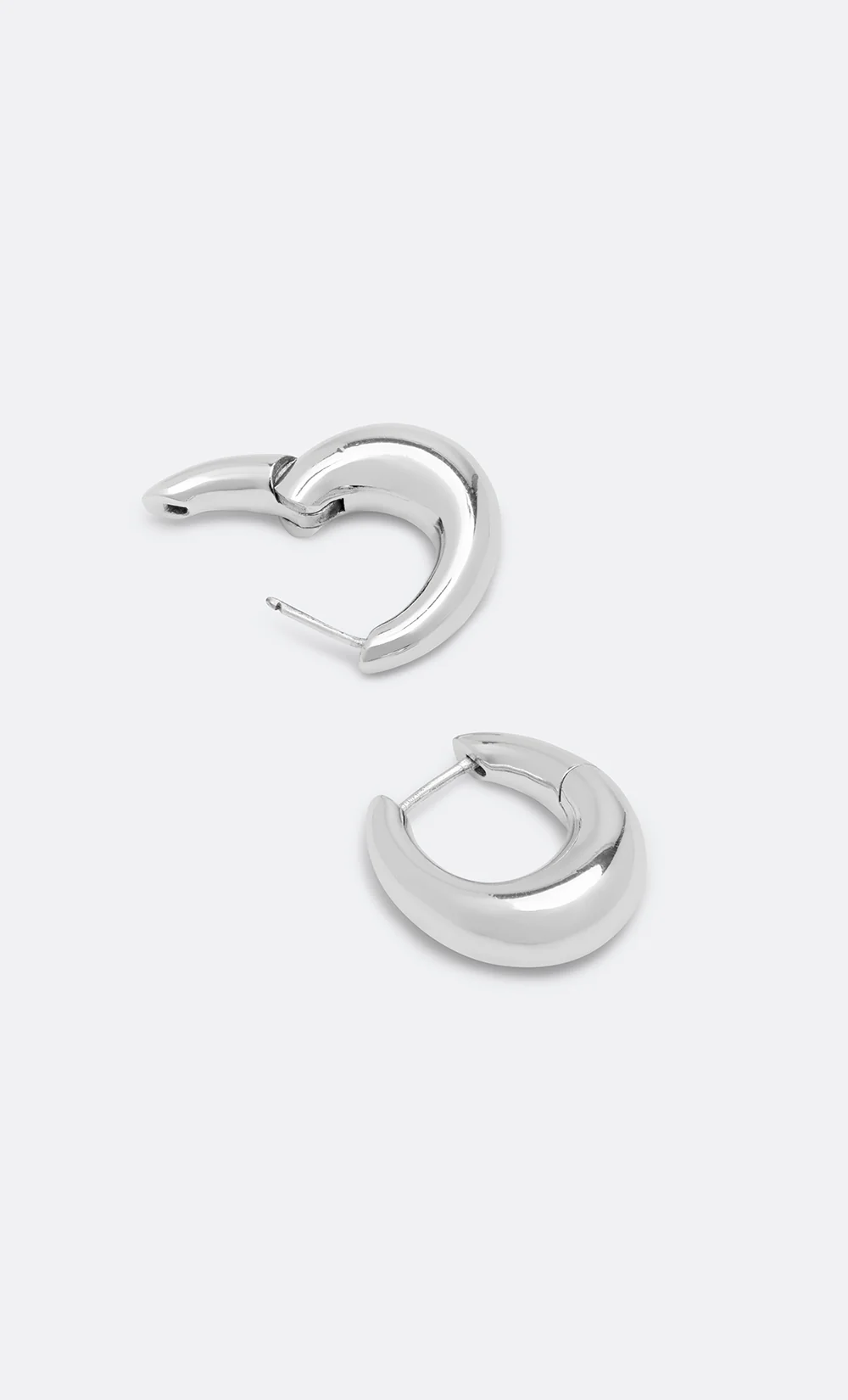 ELOISE MEDIUM HUGGIES - SILVER - Image 3