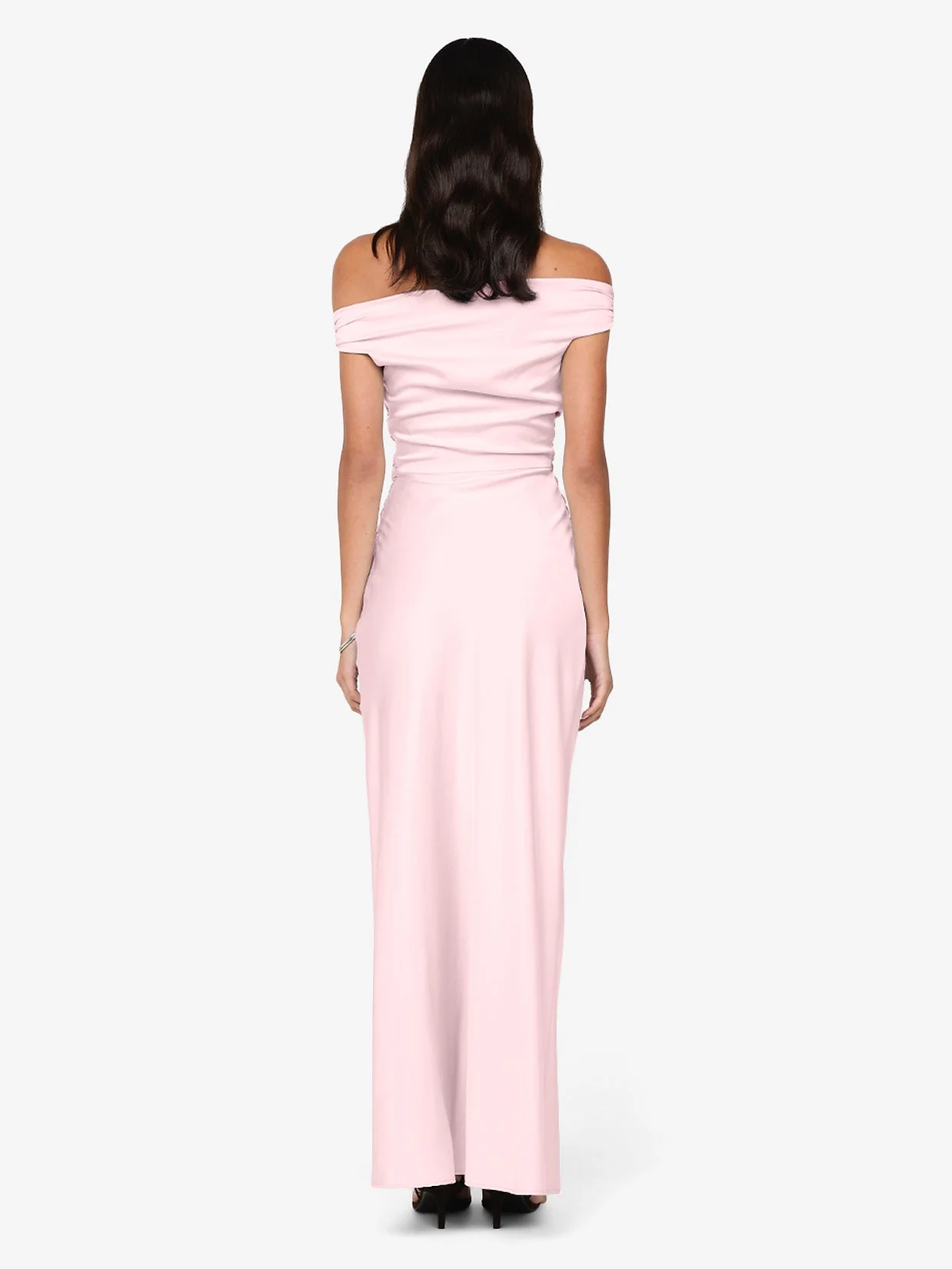 ETERNITY OFF SHOULDER MAXI - POWDER PINK - Image 4