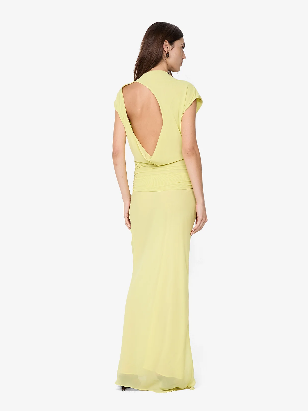 JEHNAYA ASYM MAXI DRESS - CITRUS - Image 3