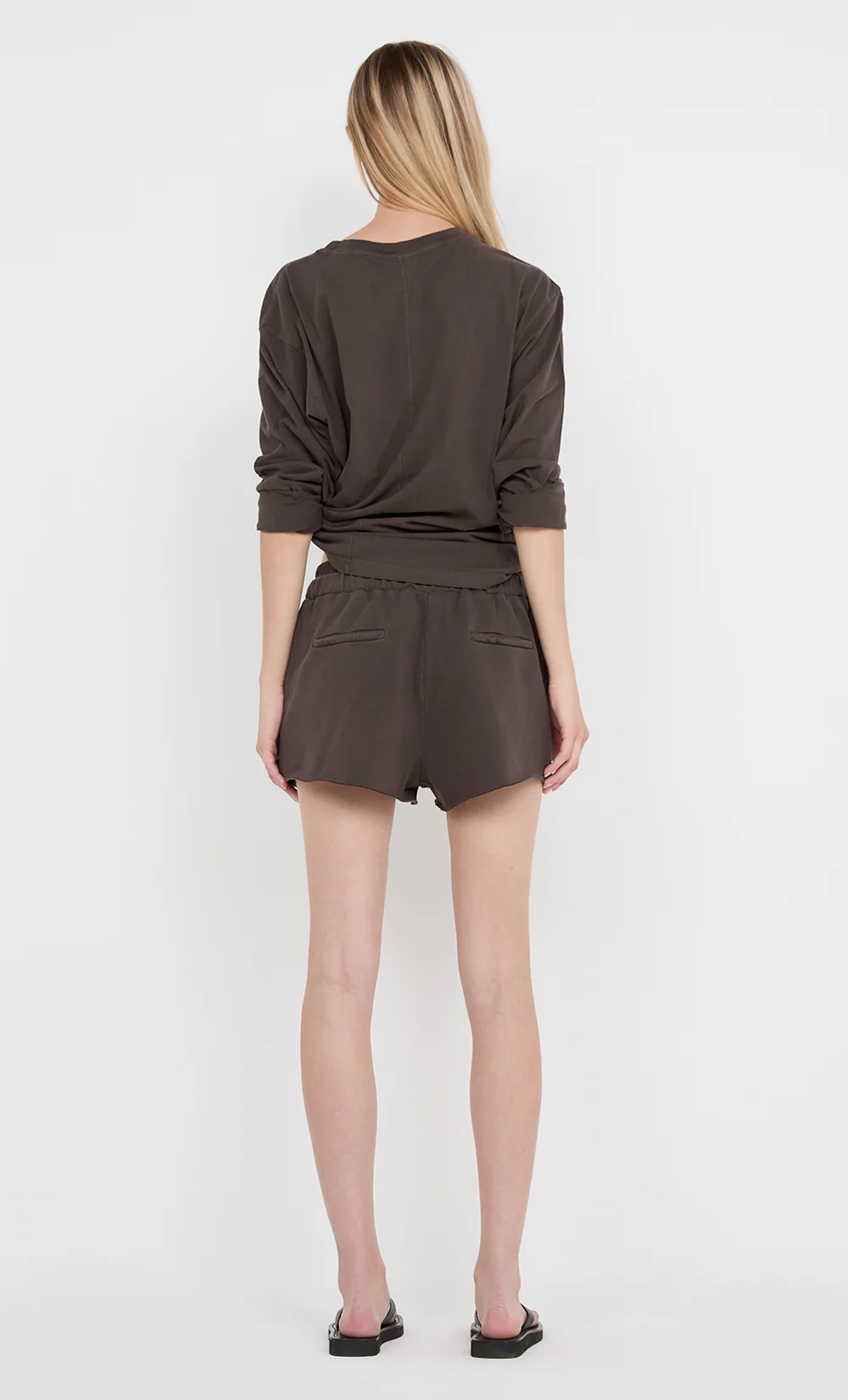 JORJA SHORT - DARK CHOCOLATE - Image 3
