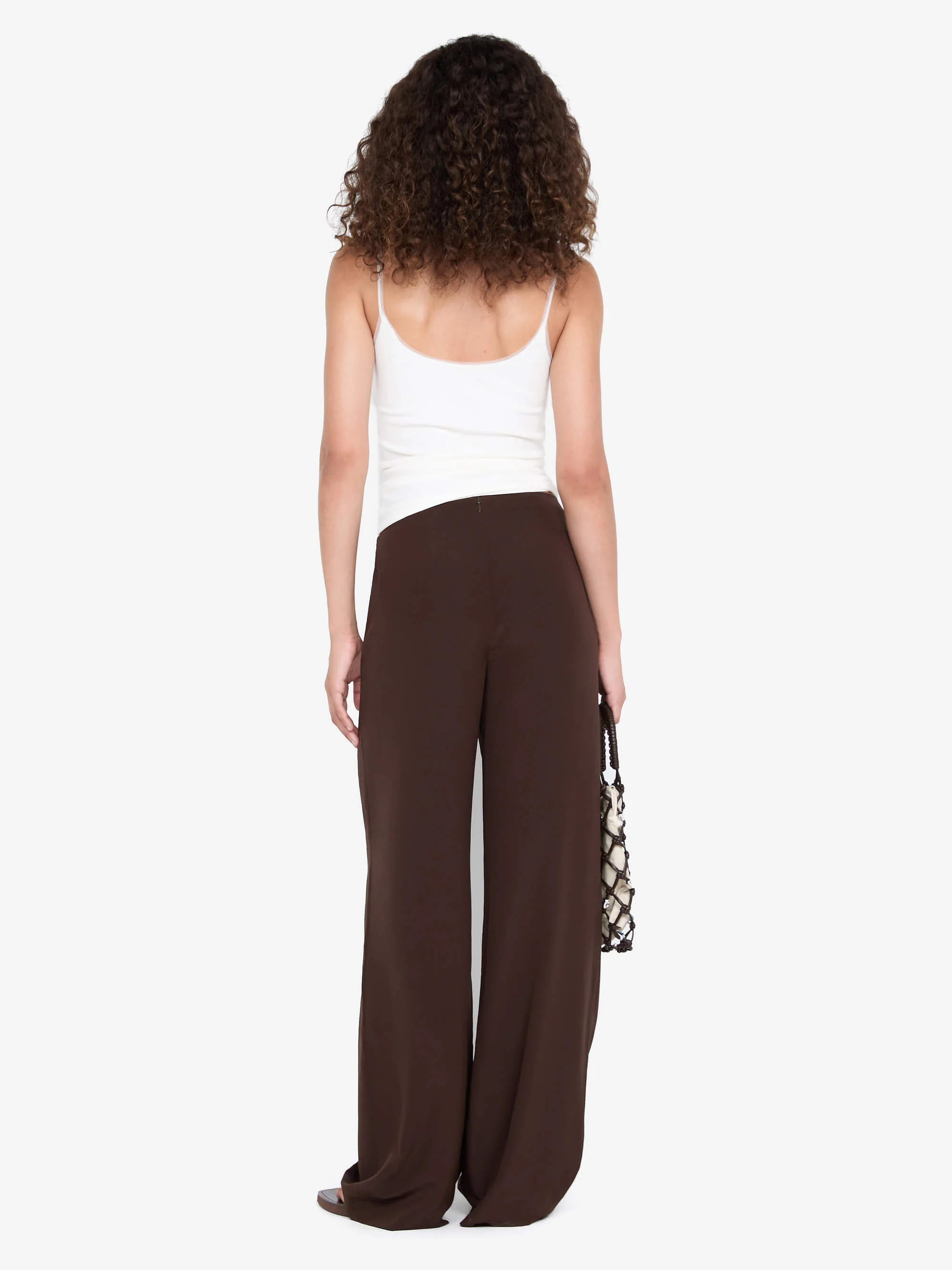 LUCIE PANT - DARK CHOCOLATE - Image 4