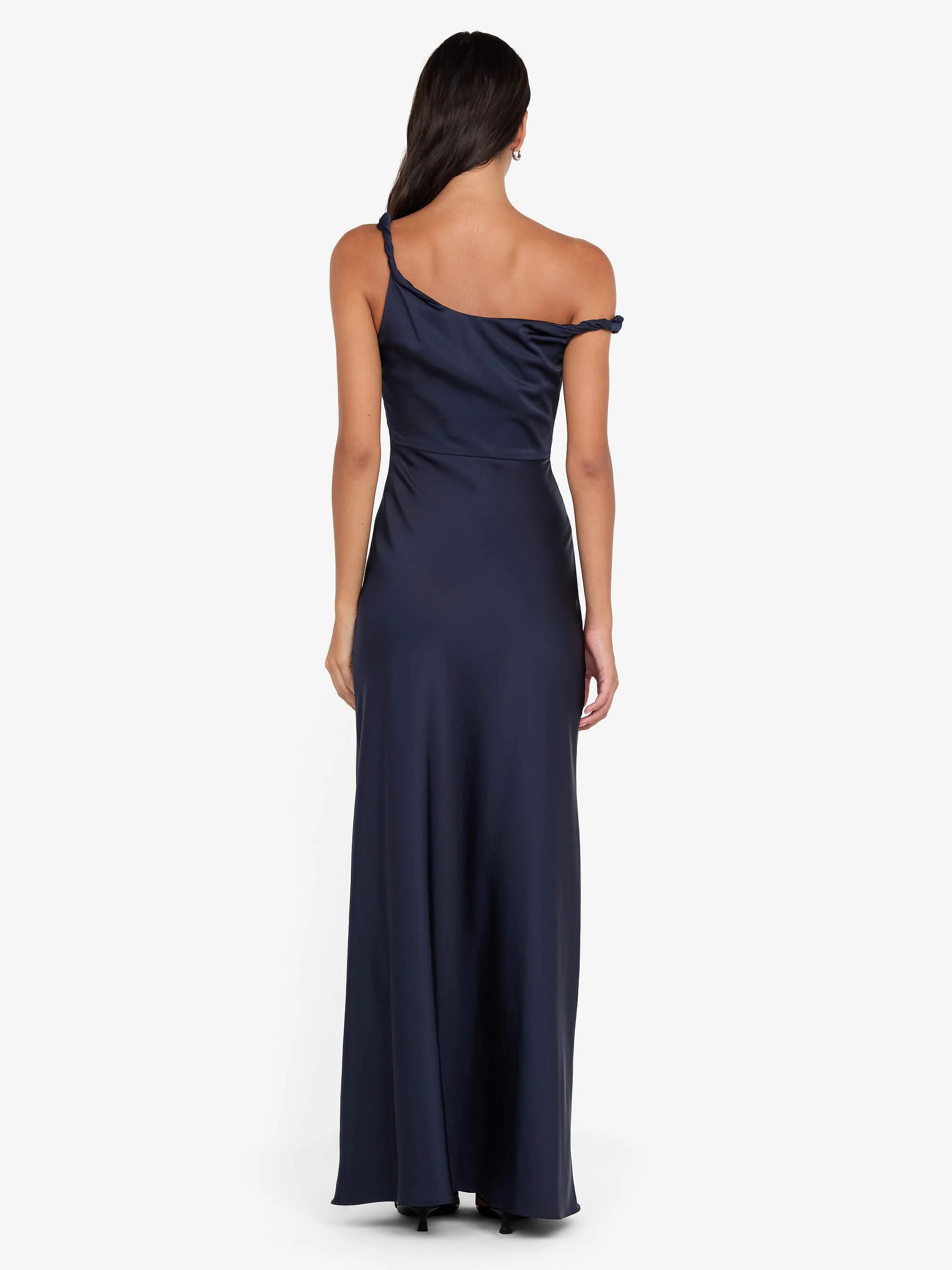 LUNETTA TWIST STRAP DRESS - INK - Image 3