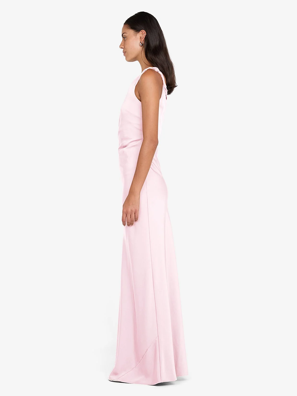LUNETTA TWIST STRAP DRESS - POWDER PINK - Image 3