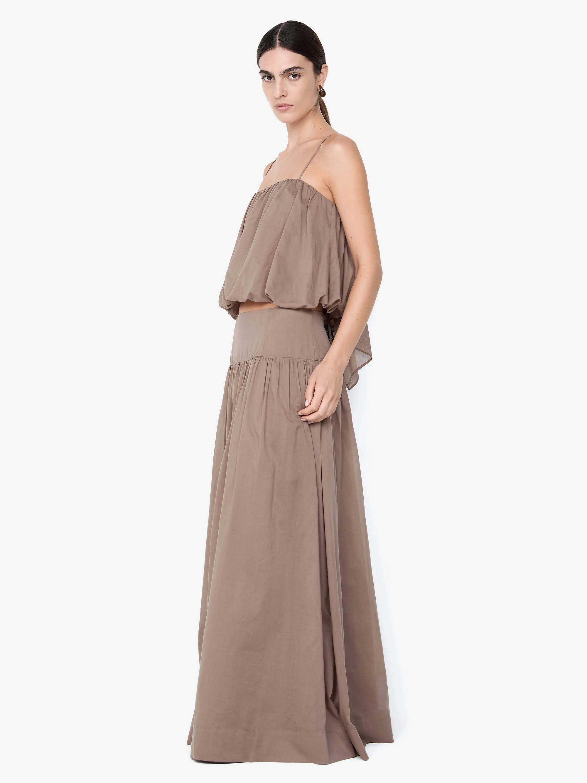 MARLOWE BUBBLE CAMI - TAUPE - Image 3