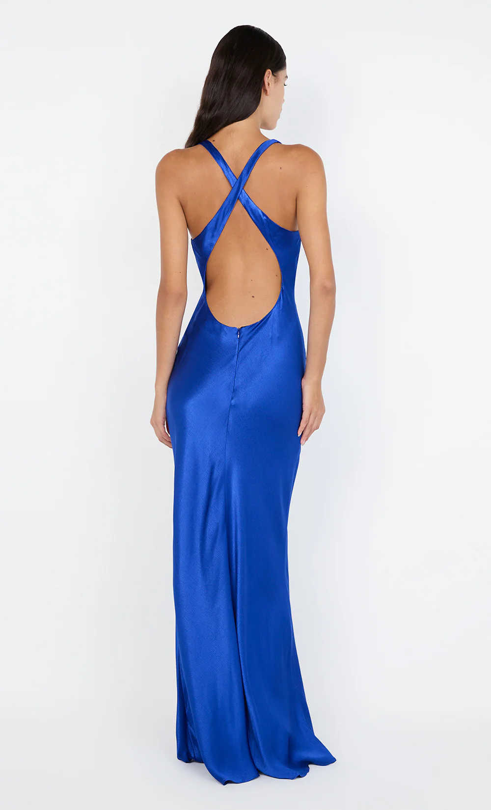MAXINA CROSSOVER DRESS - MEDITERRANEAN BLUE - Image 2