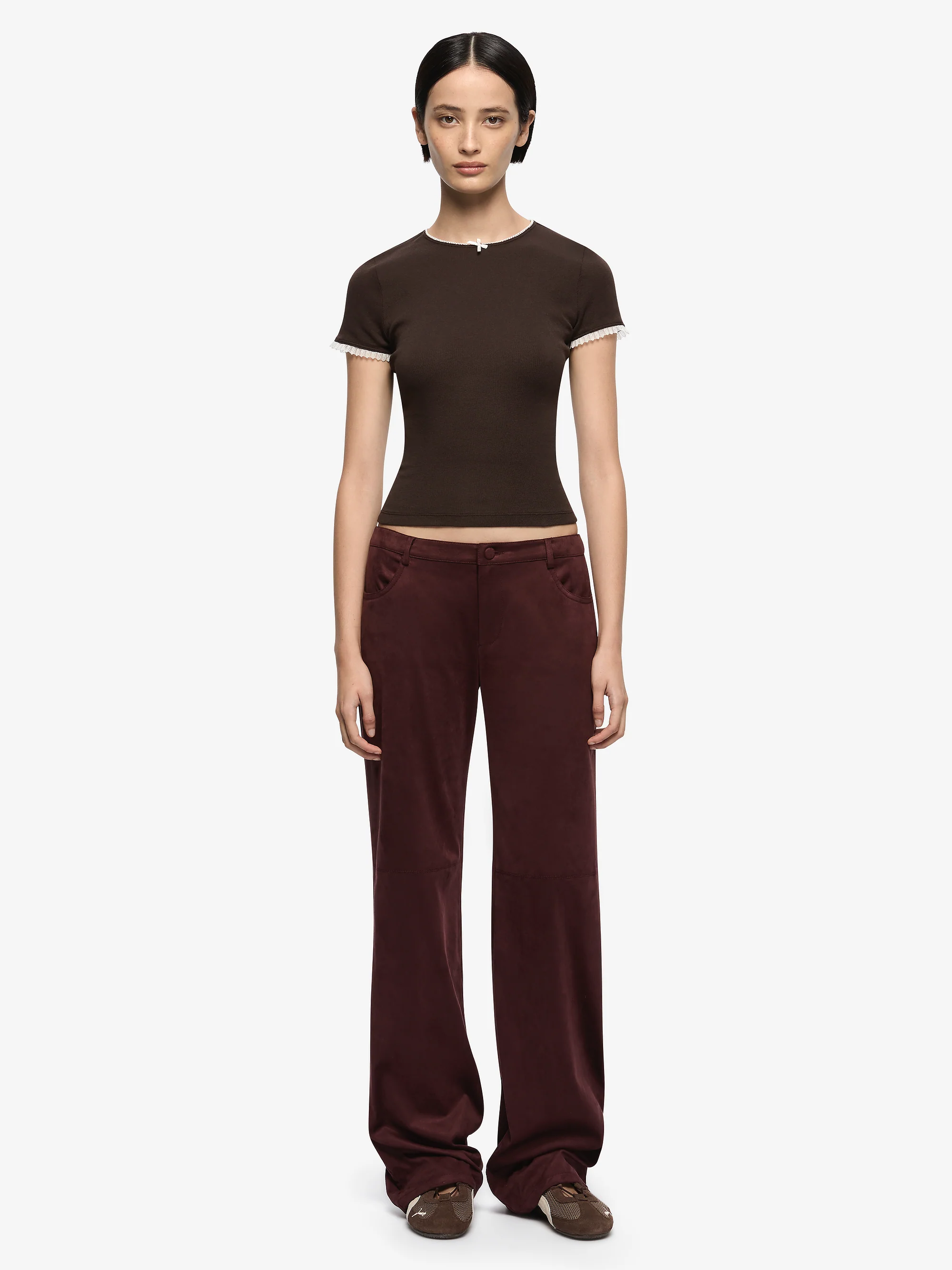 MONETA BABY TEE - DARK CHOCOLATE - Image 3
