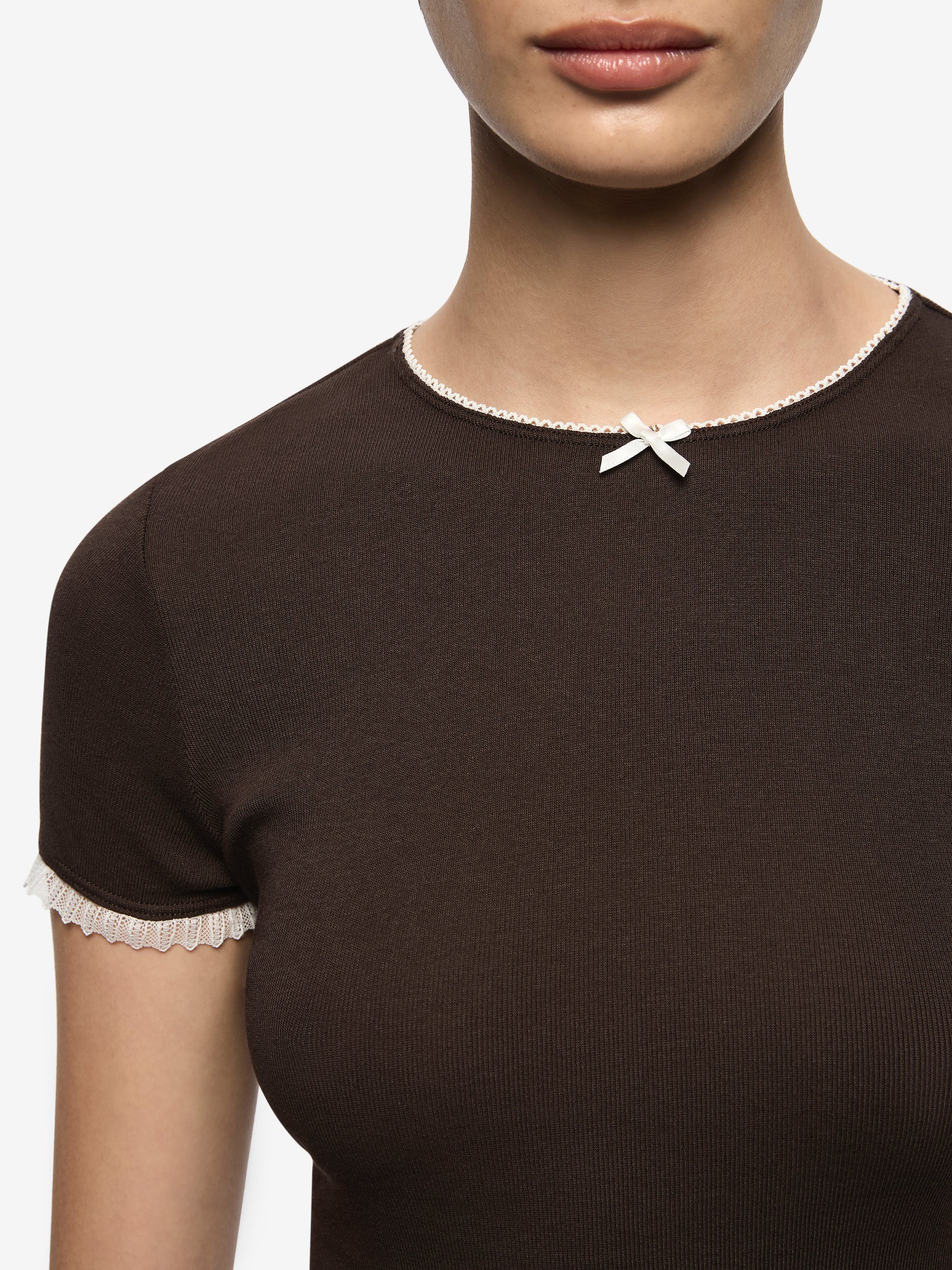 MONETA BABY TEE - DARK CHOCOLATE - Image 4