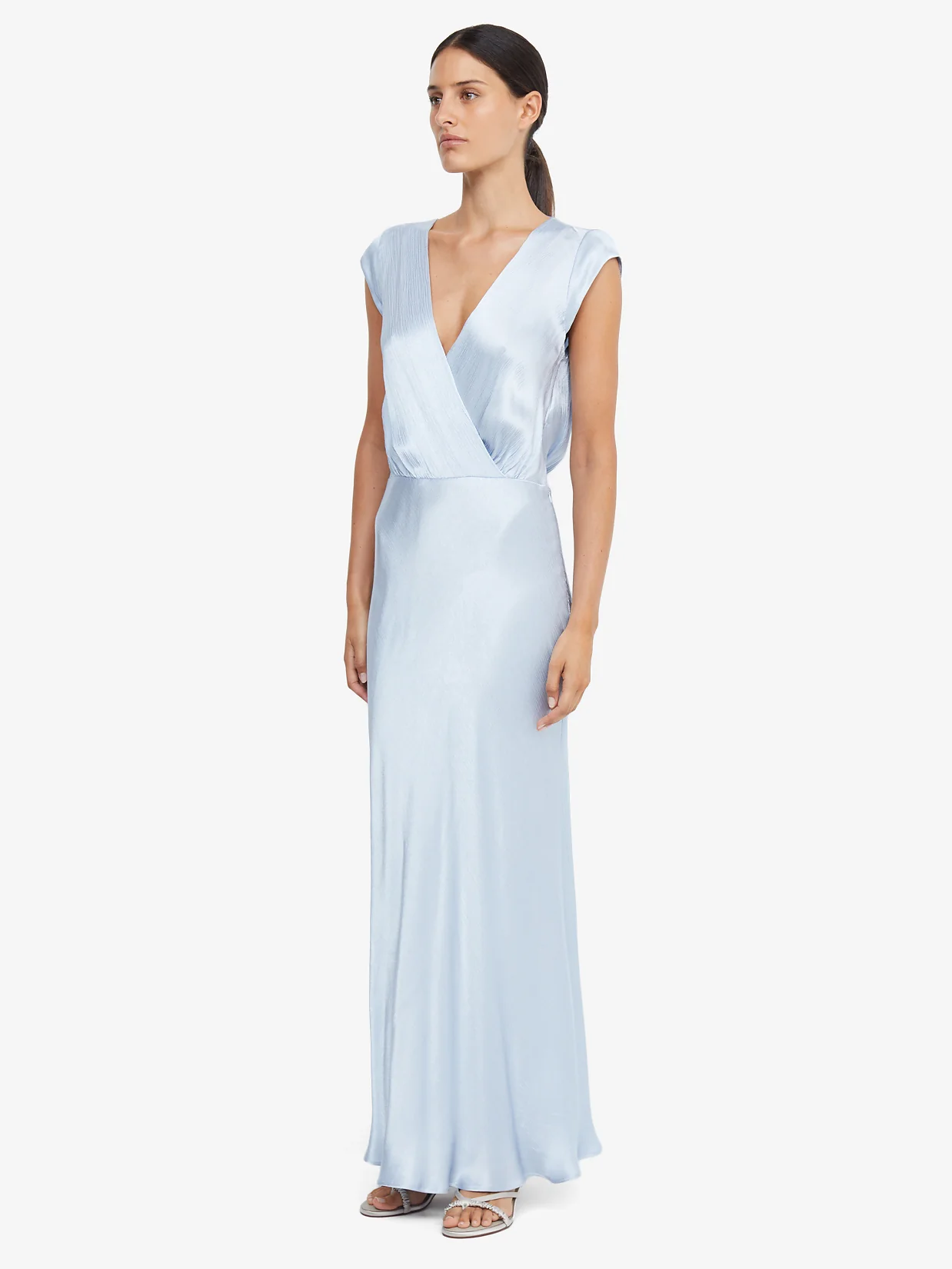 MOON DANCE MAXI DRESS - DUSTY BLUE - Image 2