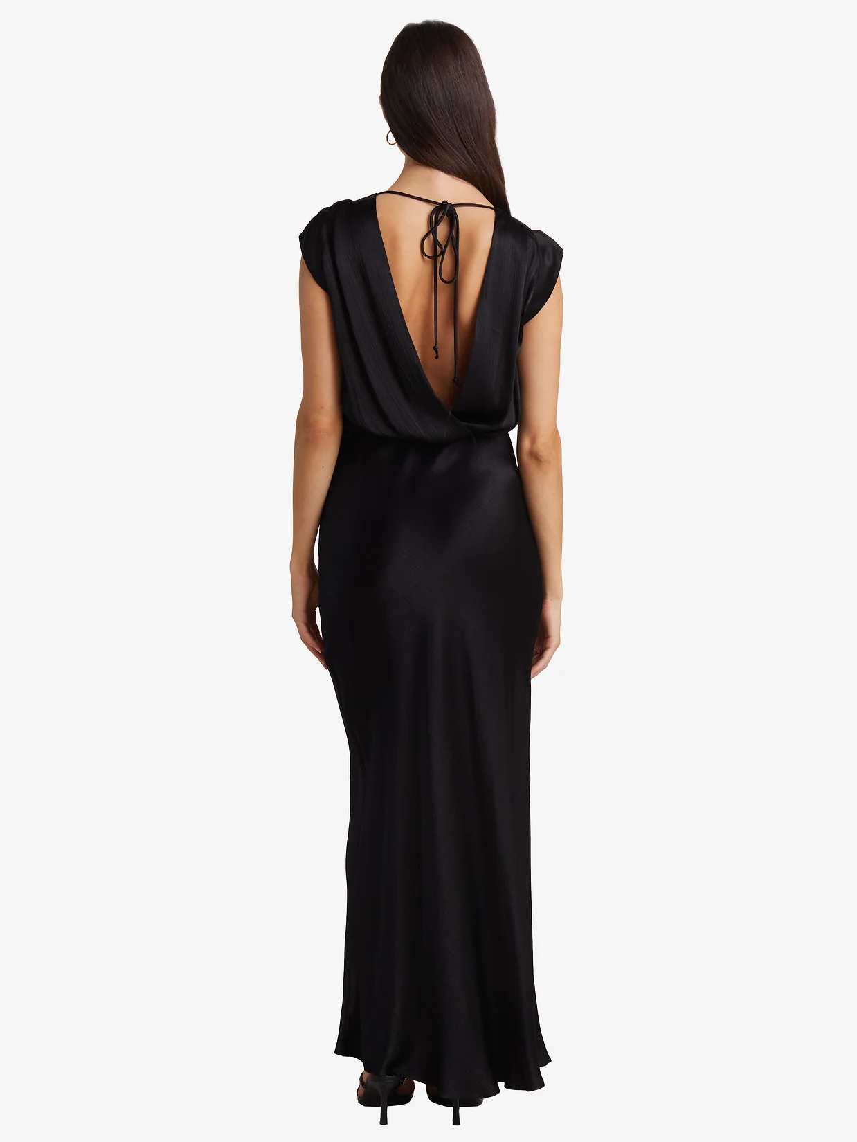 MOON DANCE MAXI DRESS - BLACK - Image 4