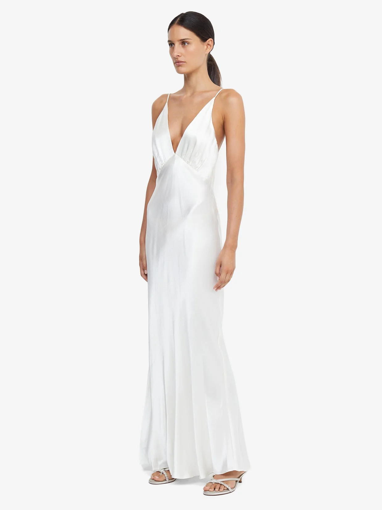 MOON DANCE V MAXI DRESS - IVORY - Image 3