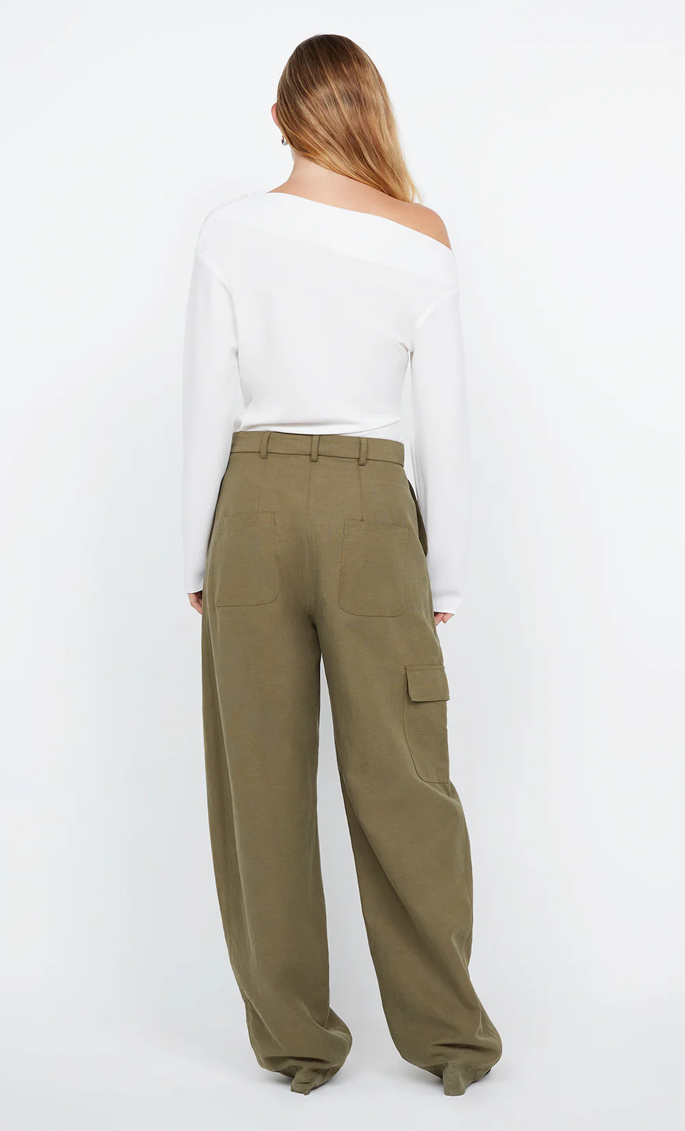 OTTIE ASYM TOP - IVORY - Image 3