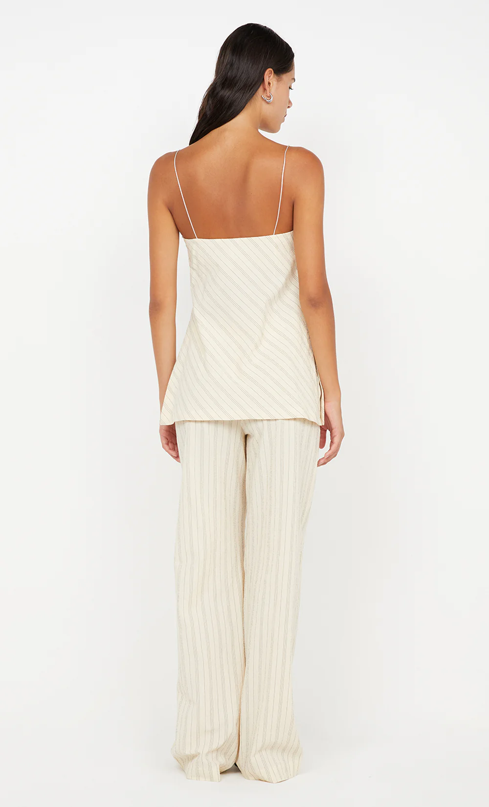 PEYSON PANT - CREAM/BLACK STRIPE - Image 4