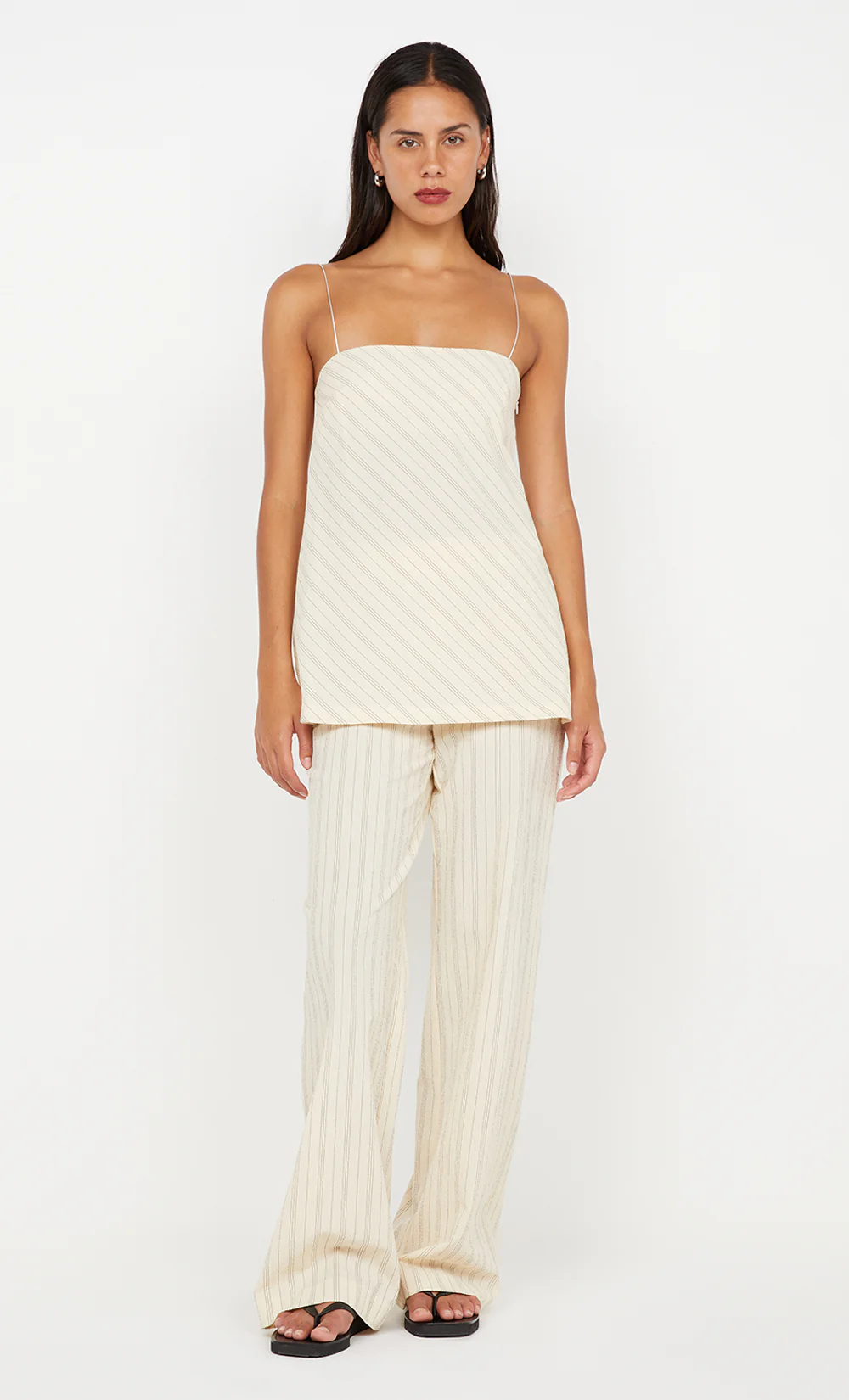PEYSON PANT - CREAM/BLACK STRIPE - Image 5