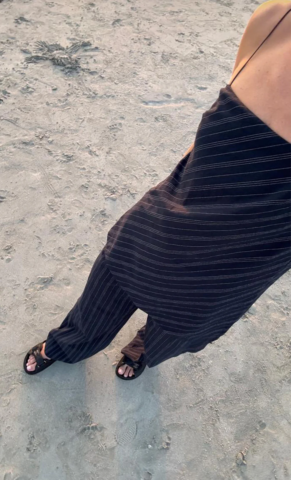 PEYSON TOP - INK/IVORY STRIPE - Image 2