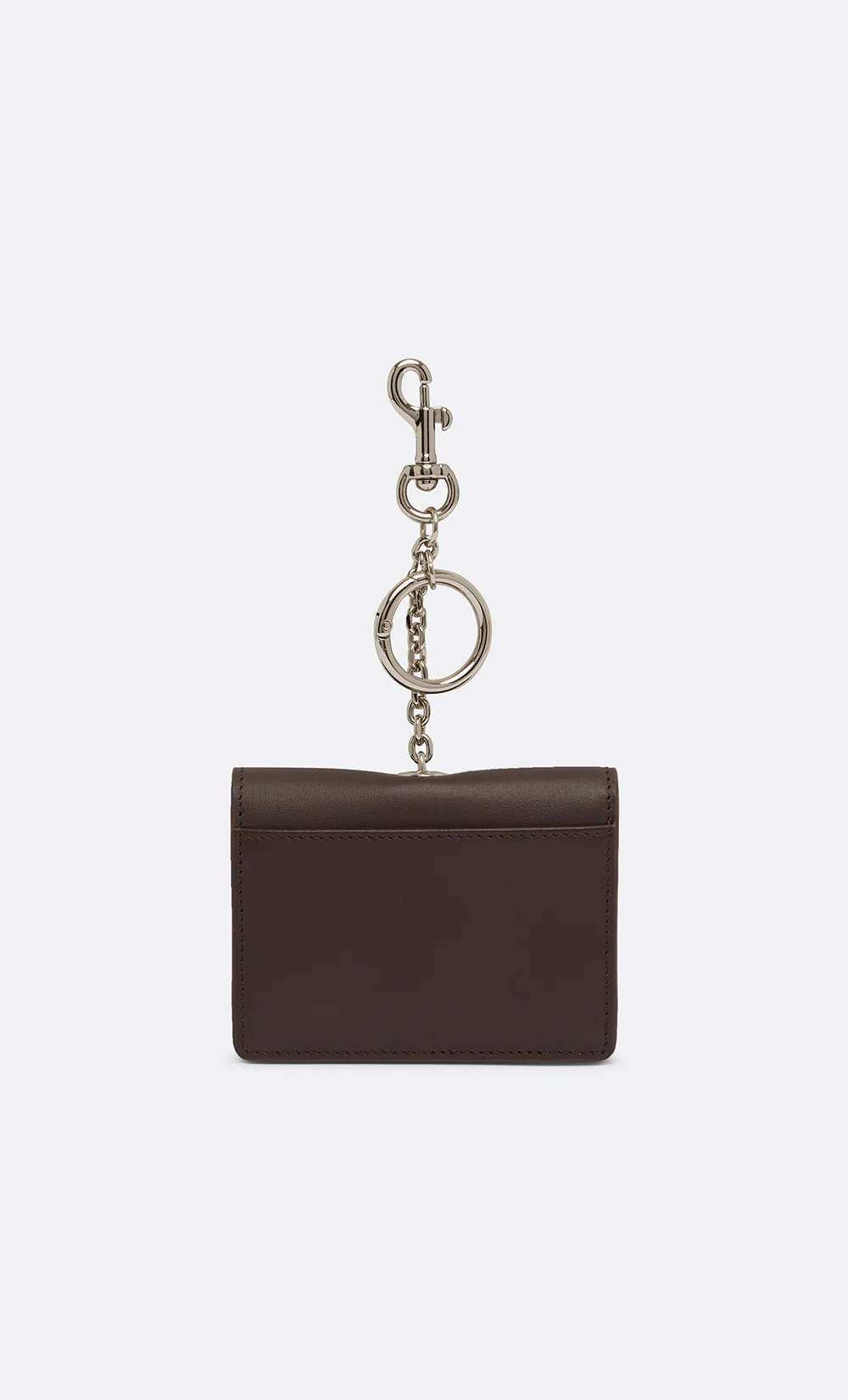 RHEA CARD HOLDER - CHOC LEATHER